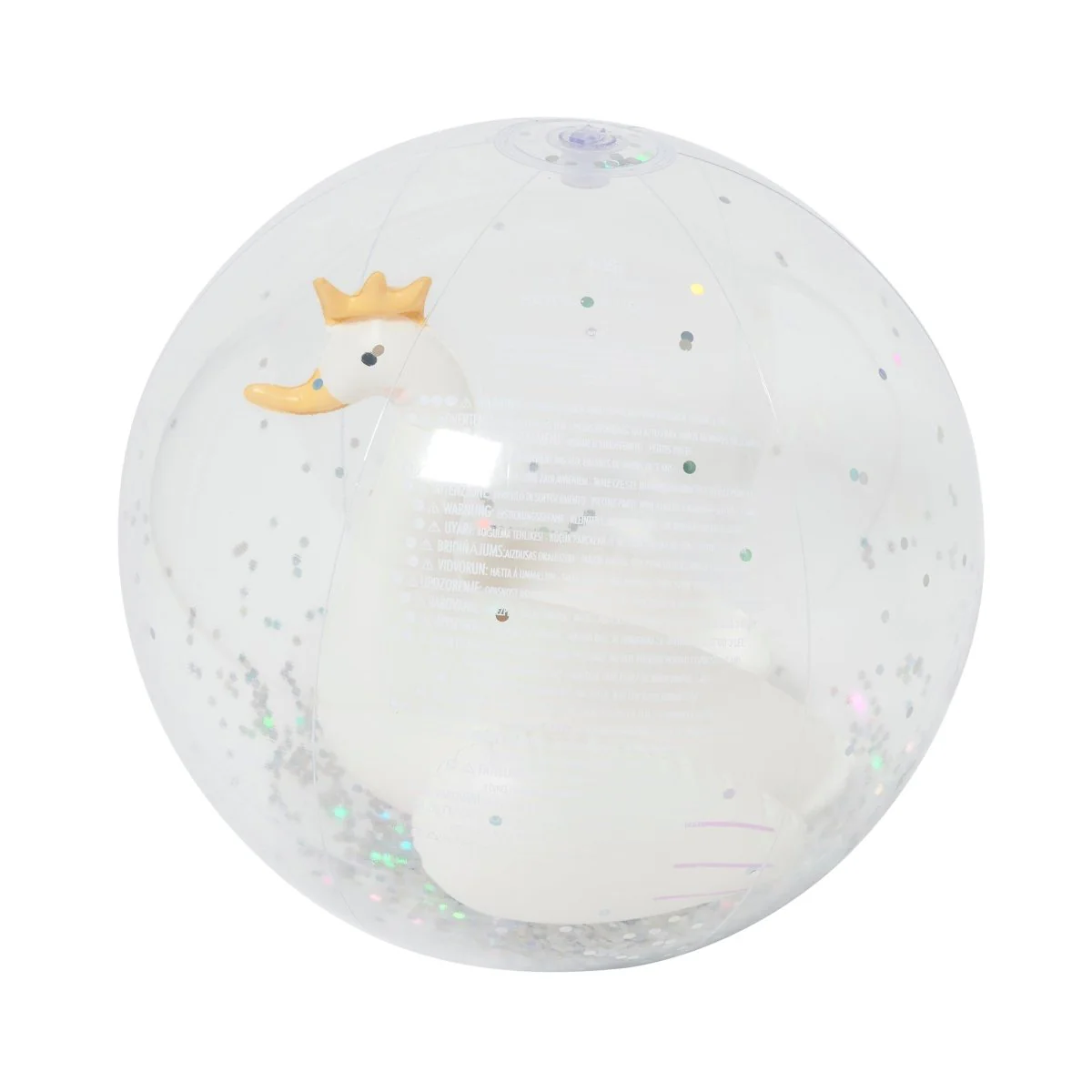 3D Inflatable Beach Ball - Princess Swan - Image 4