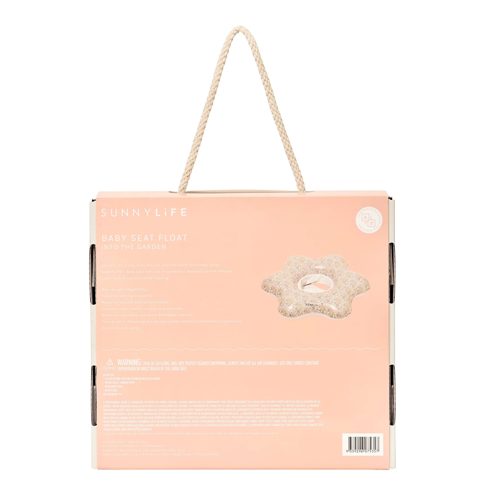 Baby Seat - Into the Garden Ditsy Floral - Image 8