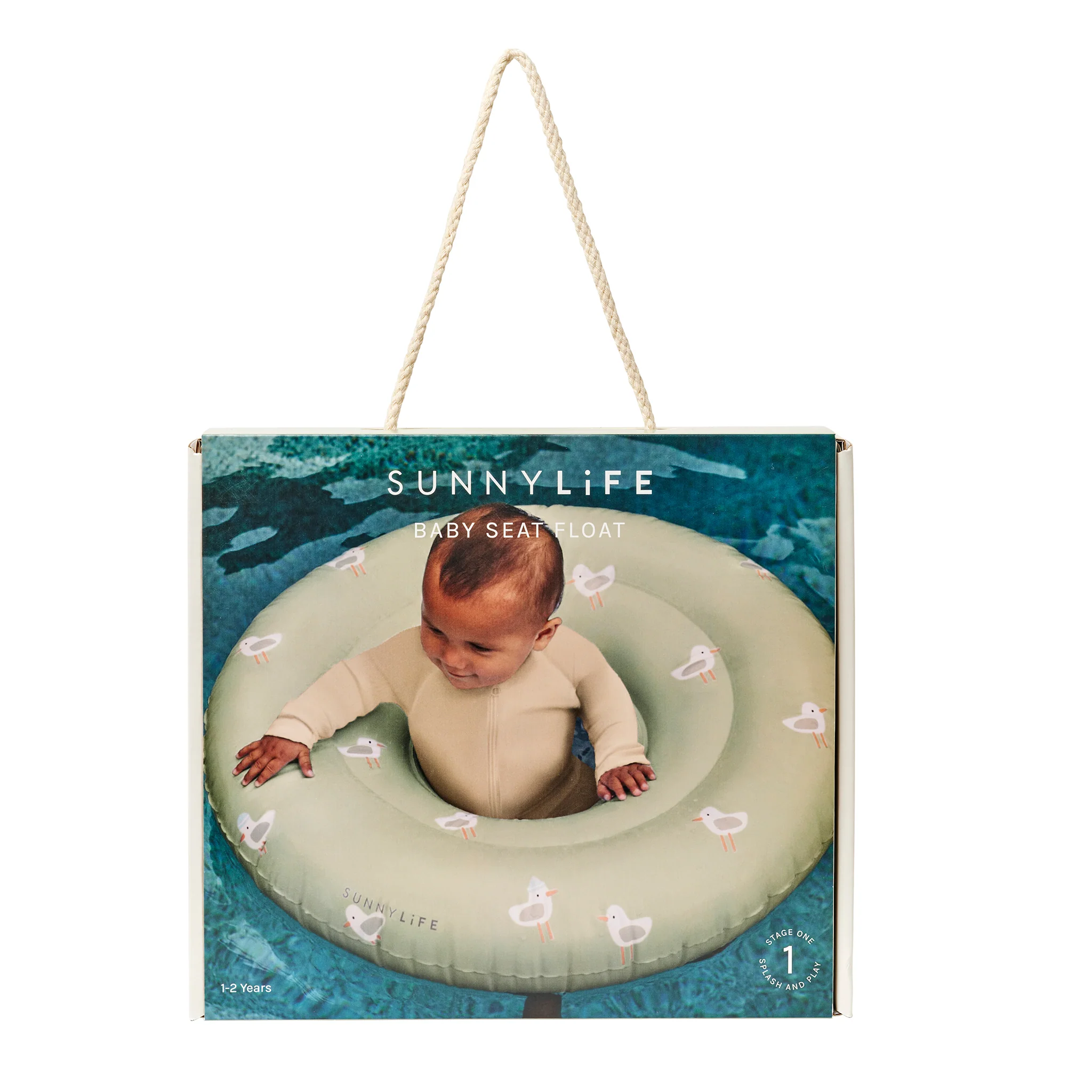 Baby Seat - Sammy the Seagull Green - Image 6