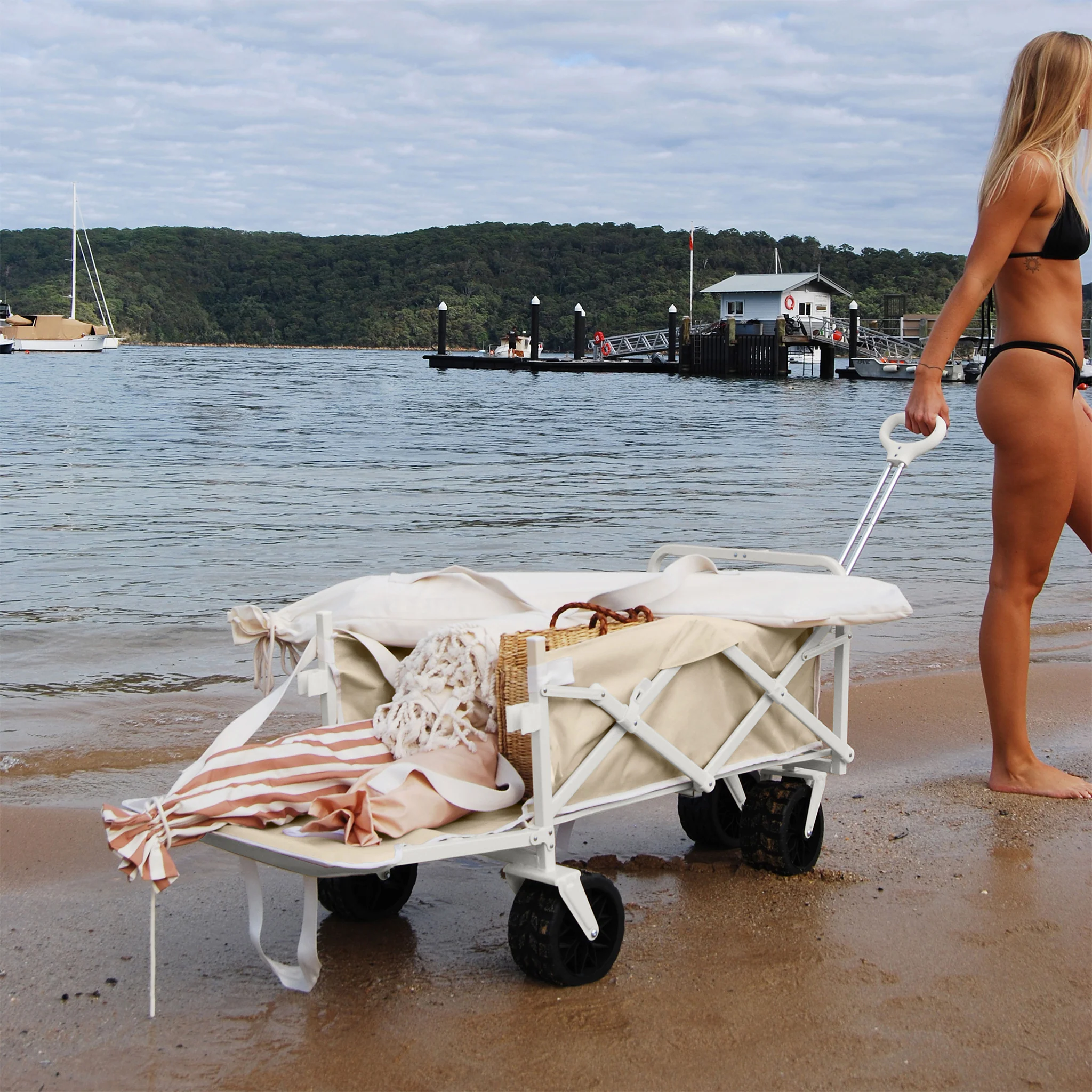 Beach Cart - Oyster - Image 4