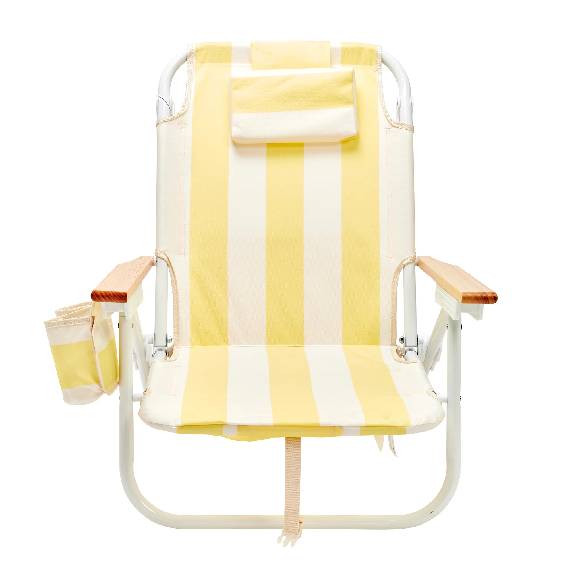 Deluxe Beach Chair - La Mer Limon Stripe - Image 8