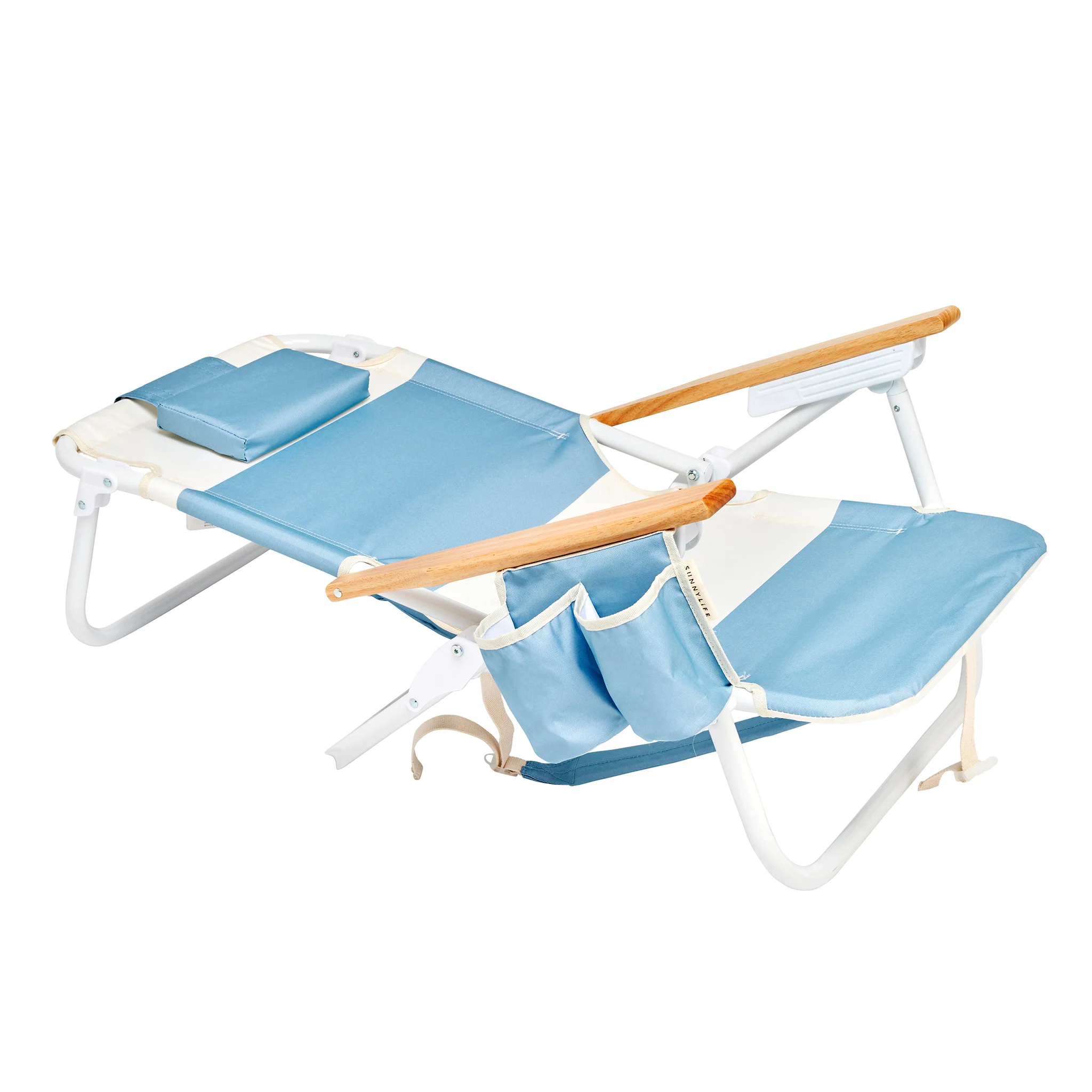 Deluxe Beach Chair - La Mer Med Blue - Image 9