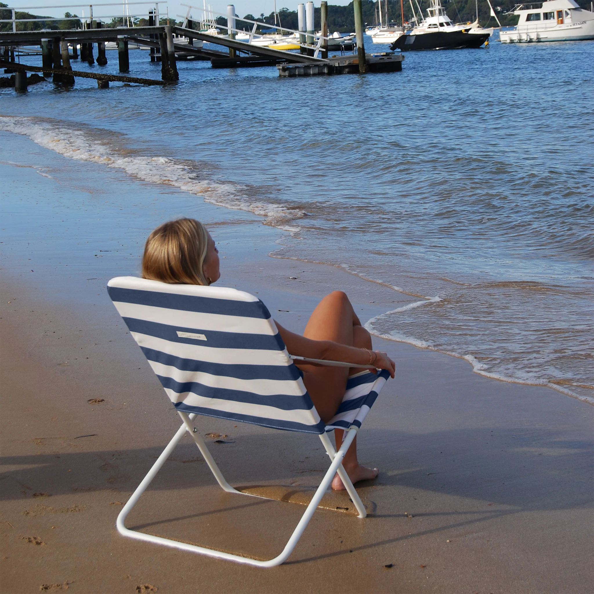 Sun Chair - Marine Stripe - Image 6