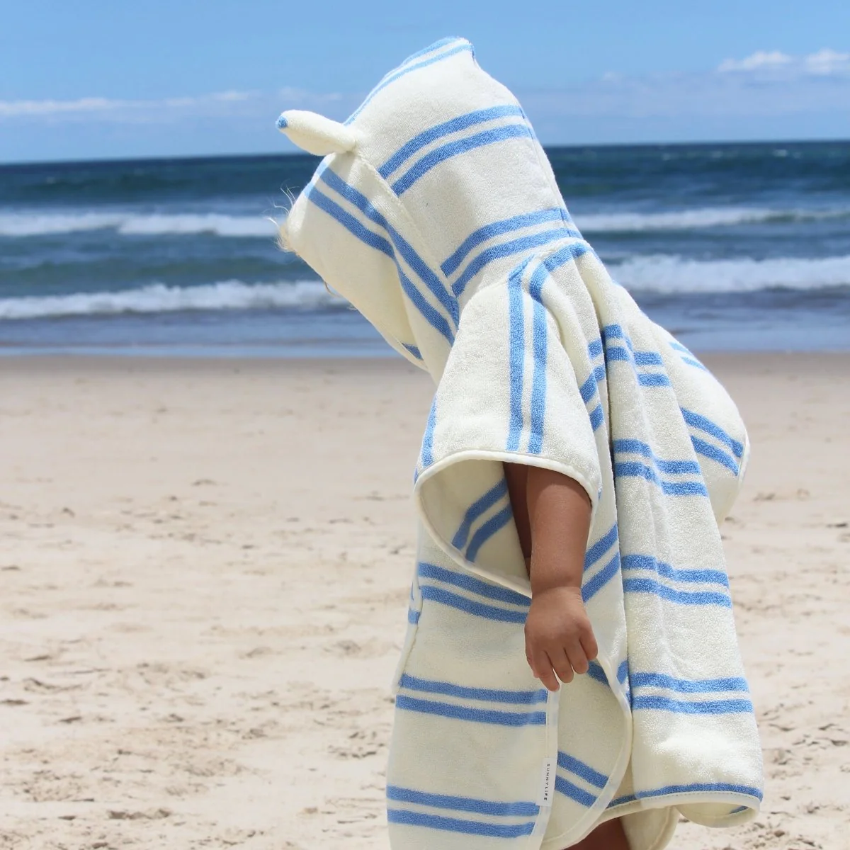 Kids Character Hooded Towel - Sammy the Seagull - Image 4