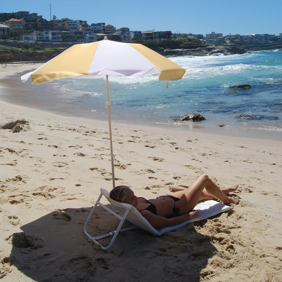 Compact Beach Umbrella - Butternut - Image 4