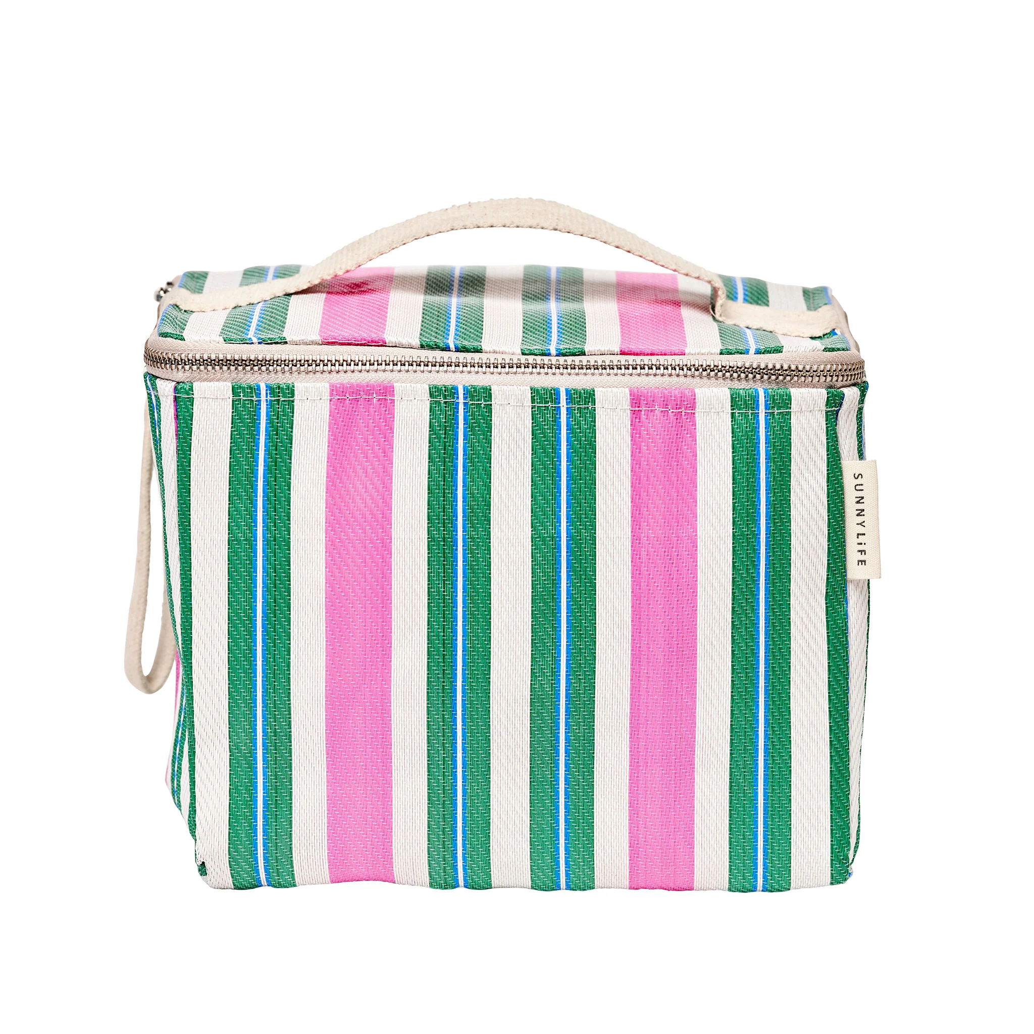 Recycled Nylon Cooler Lunch Bag - Seagrass Green - Image 5