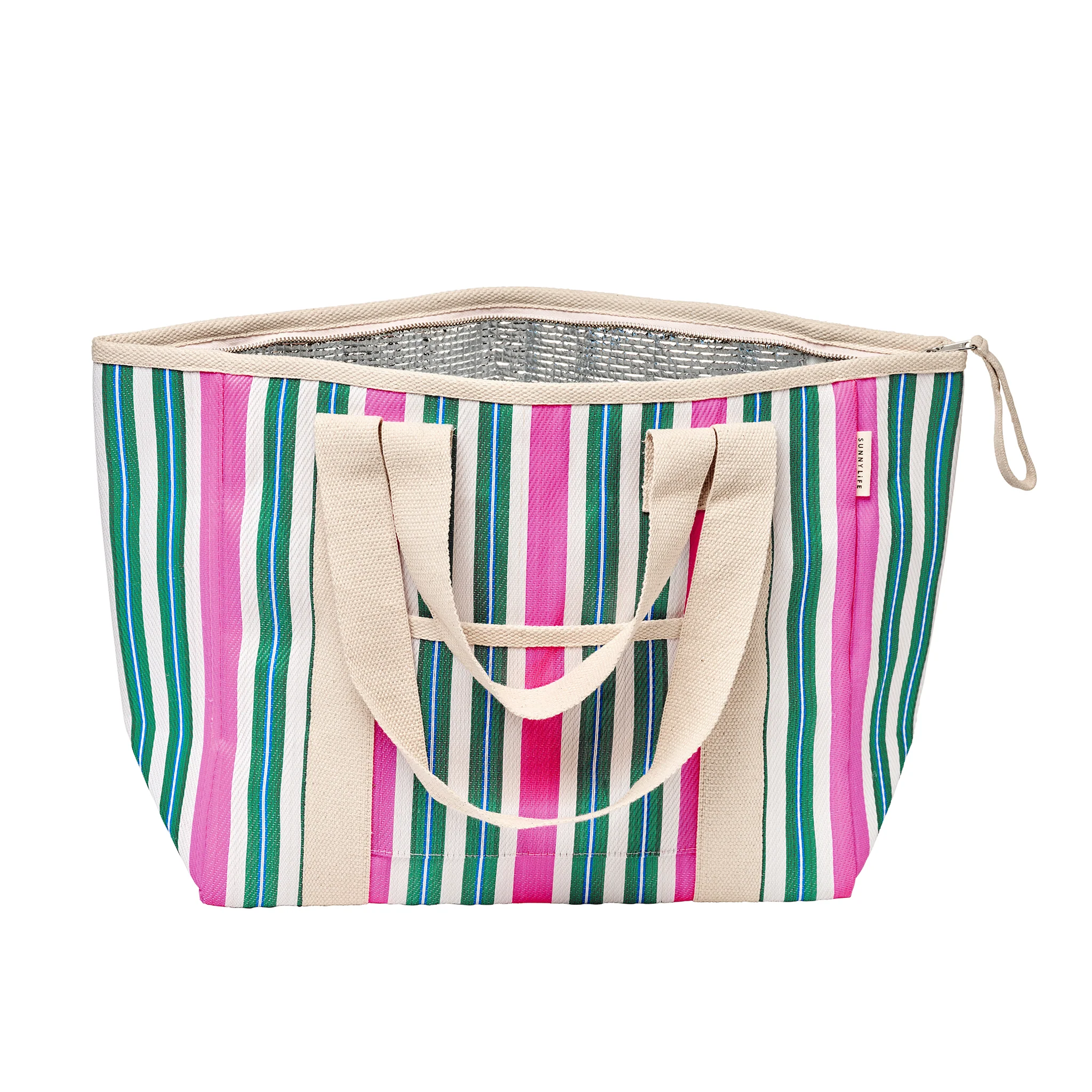 Recycled Nylon Cooler Tote - Seagrass Green - Image 6