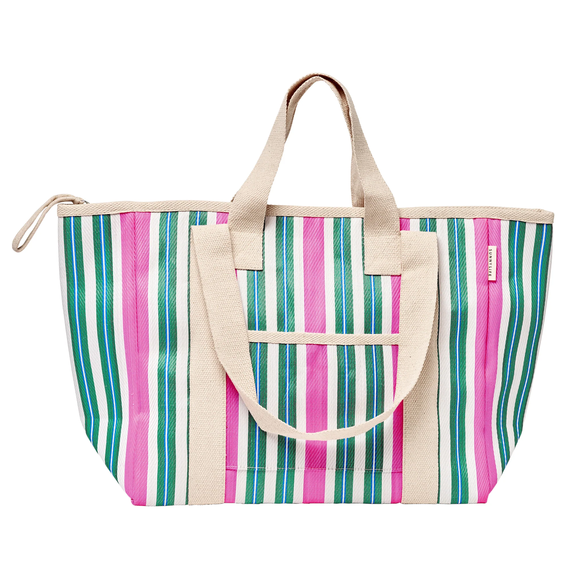 Recycled Nylon Cooler Tote - Seagrass Green - Image 7