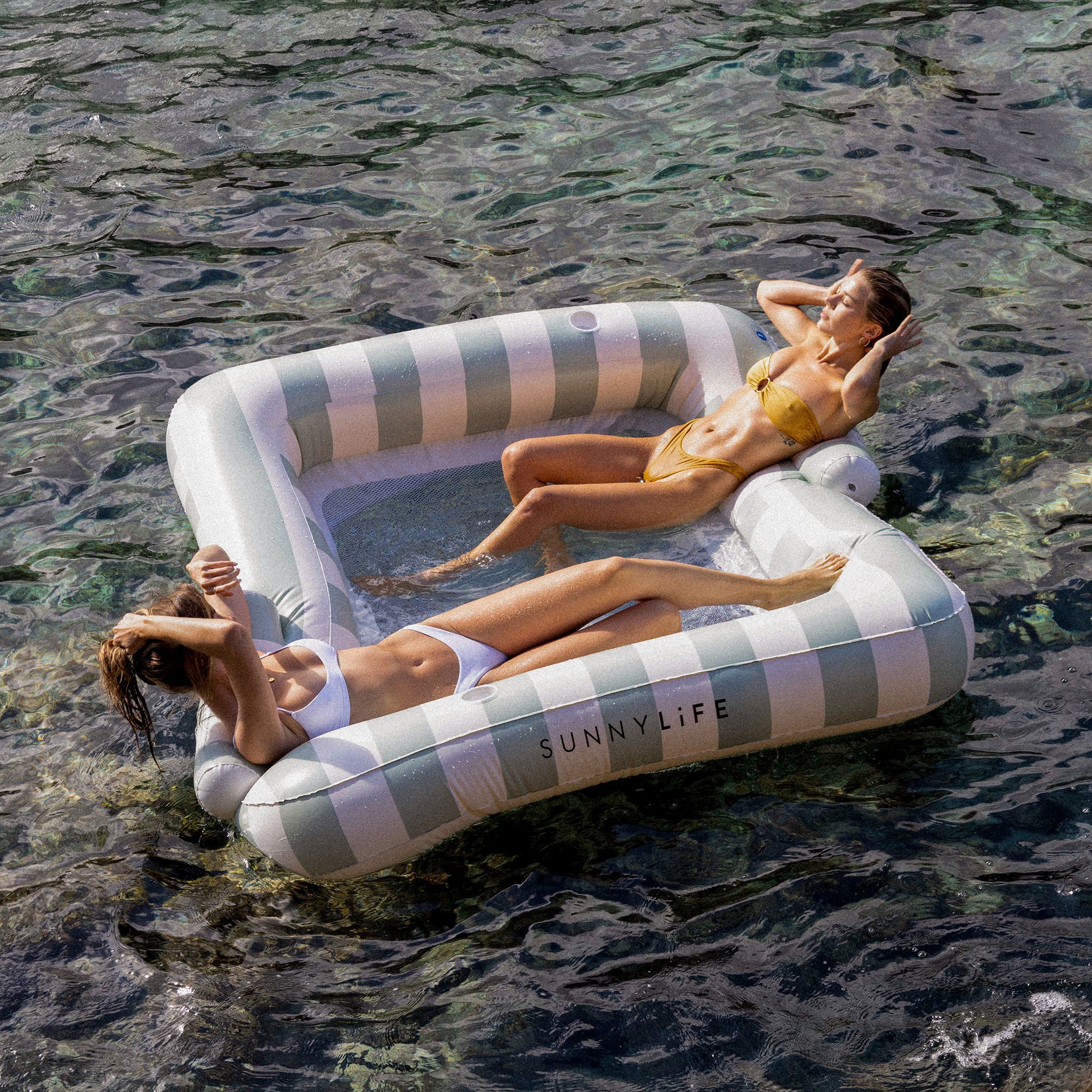 Deluxe Twin Hammock - The Vacay Soft Olive - Image 2