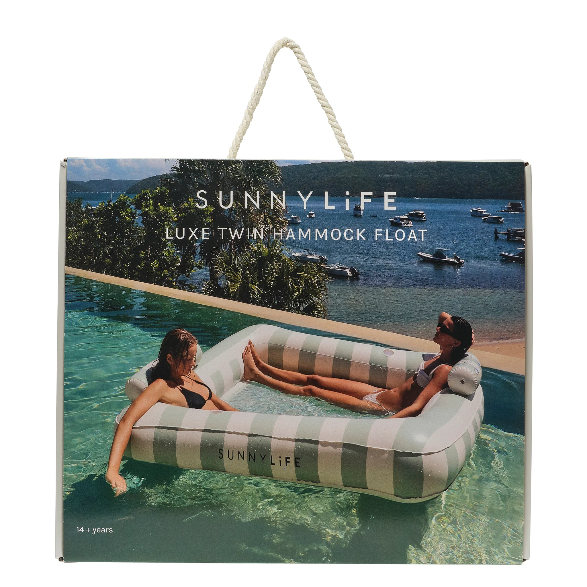 Deluxe Twin Hammock - The Vacay Soft Olive - Image 7