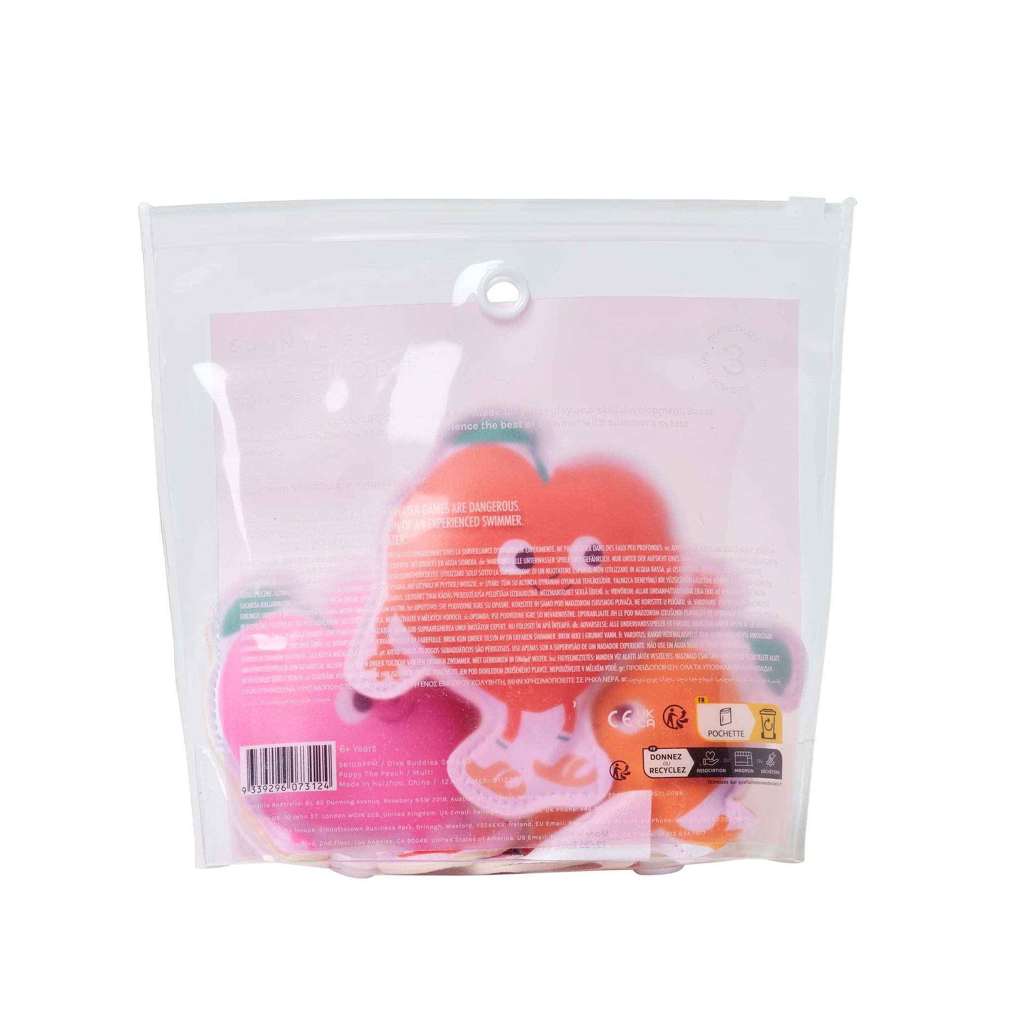 Dive Buddies - Poppy the Peach Set of 3 - Image 8