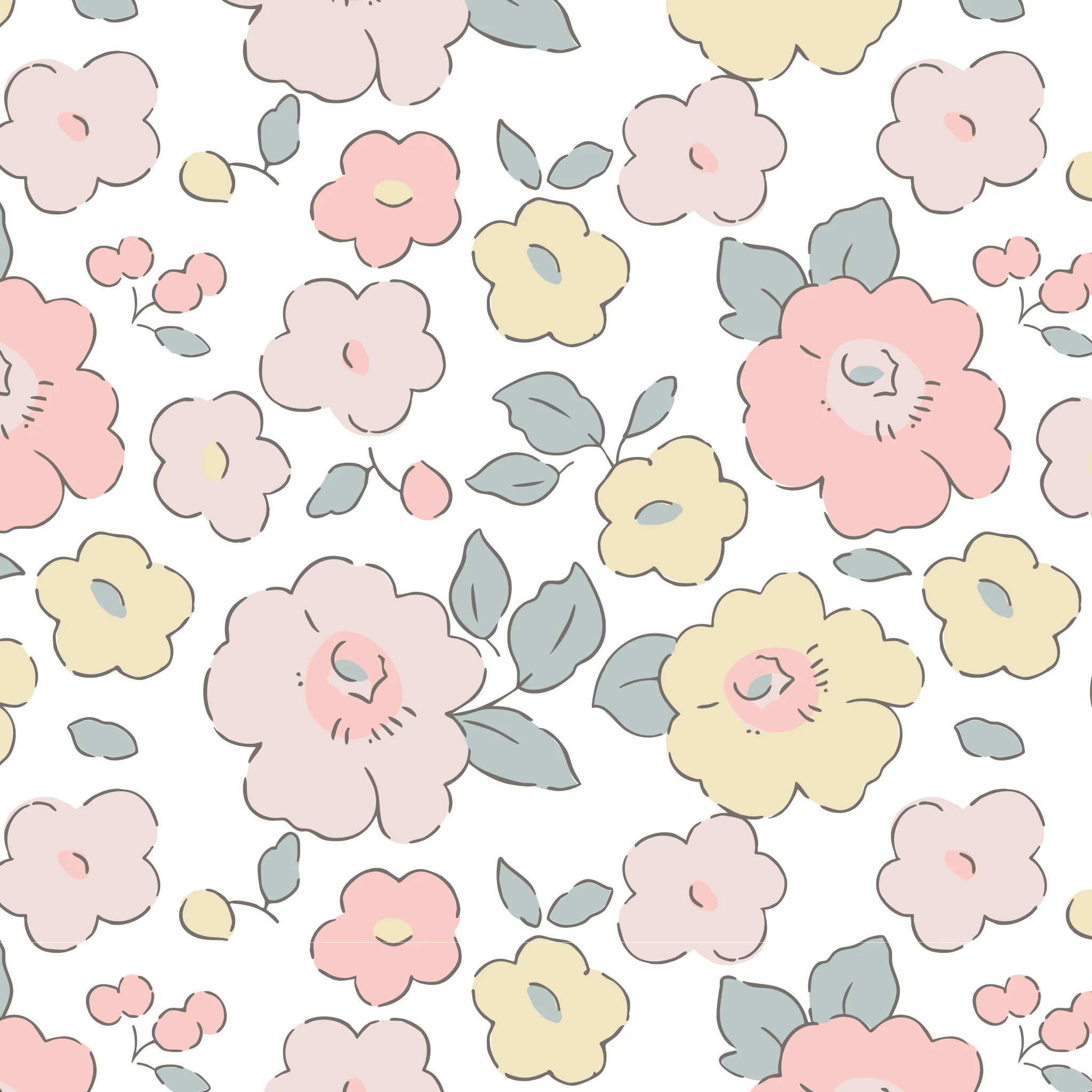 Baby Seat - Into the Garden Ditsy Floral - Image 9