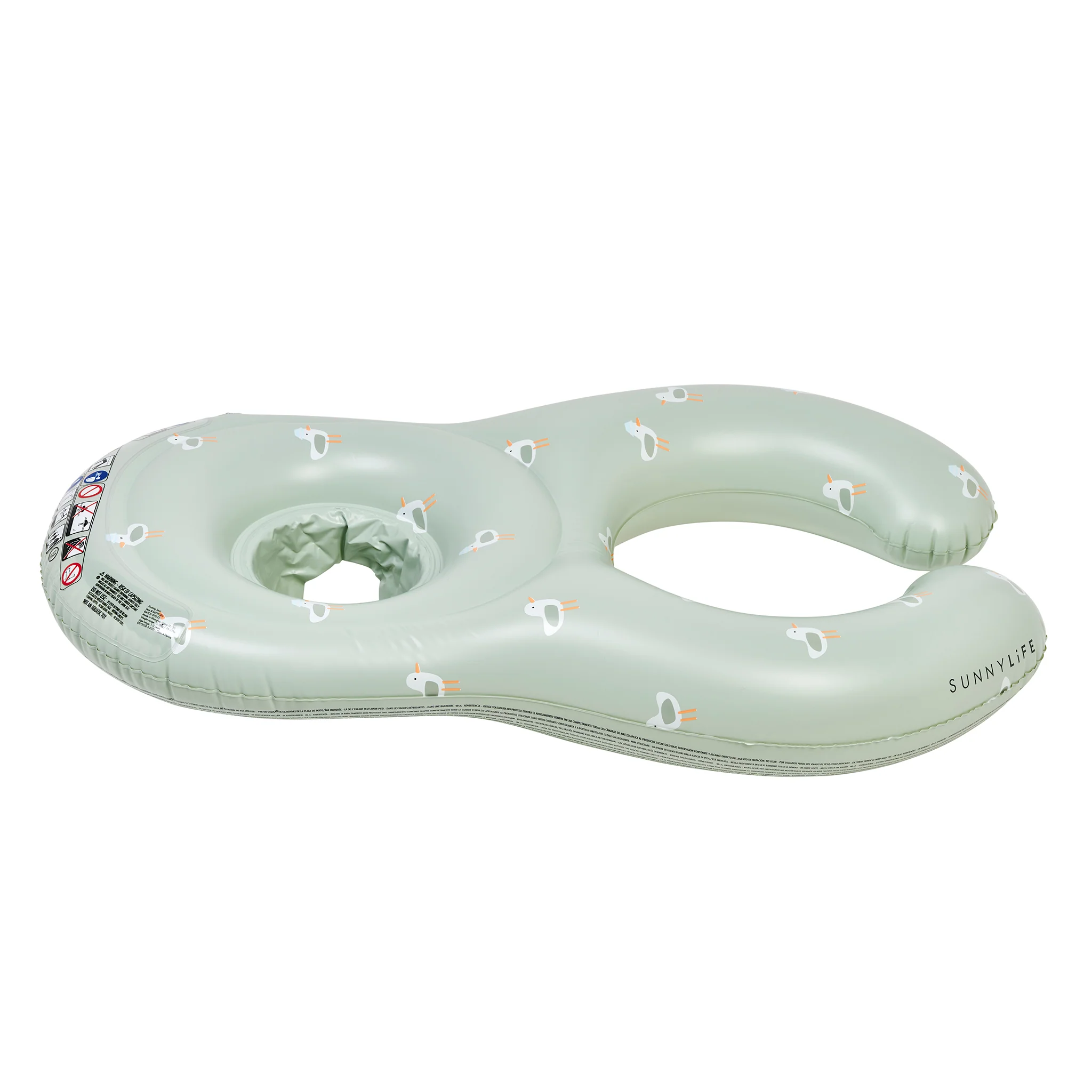 Float Together Baby Seat - Sammy the Seagull Green - Image 3