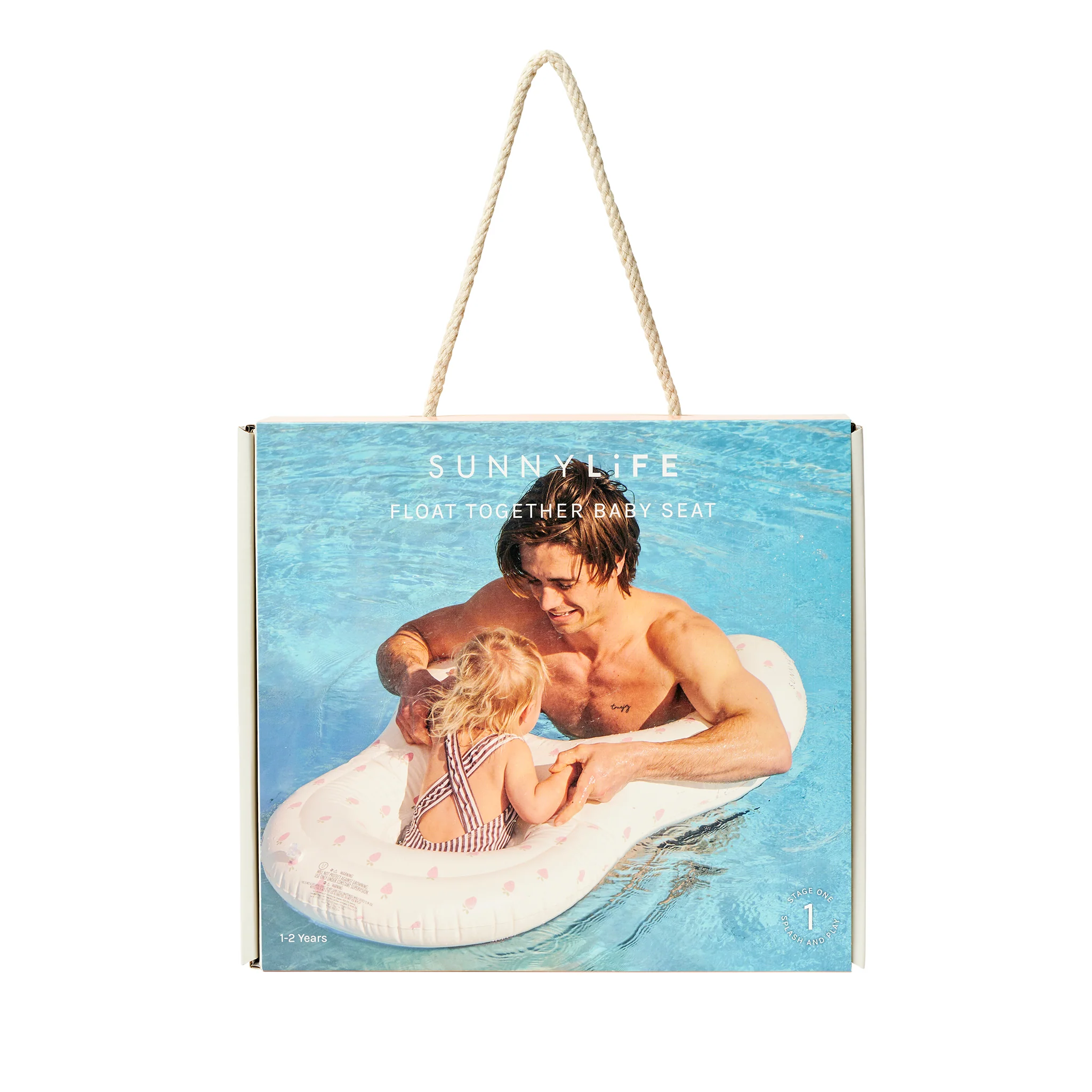 Float Together Baby Seat - Strawberry Sunshine - Image 6