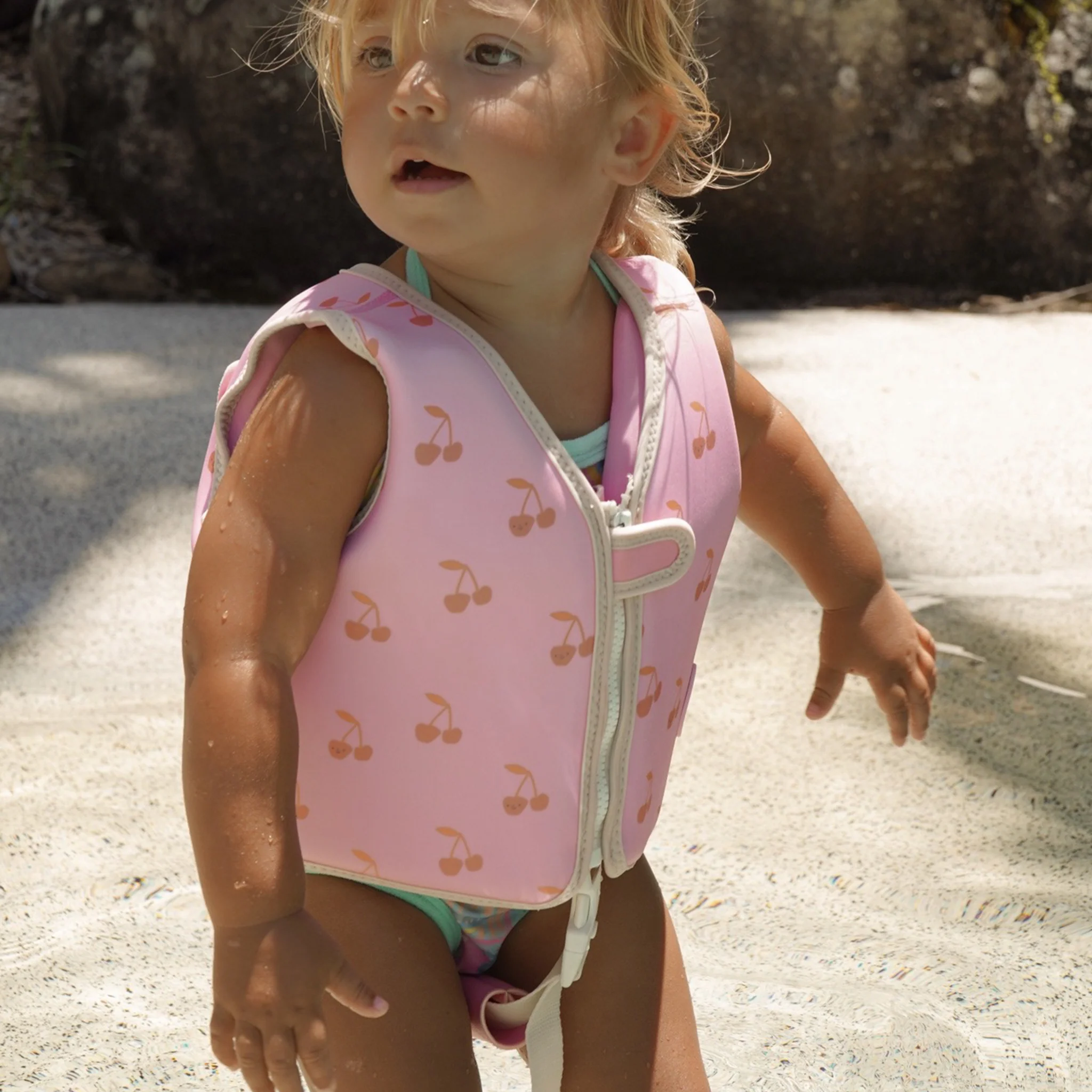 Kids Swim Vest 1-2 - Cotton Candy - Image 5