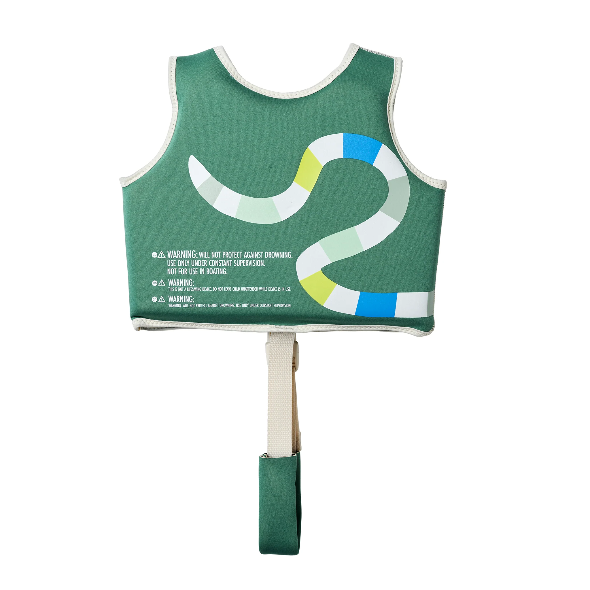 Kids Swim Vest 2-3 - Into the Jungle Green - Image 6
