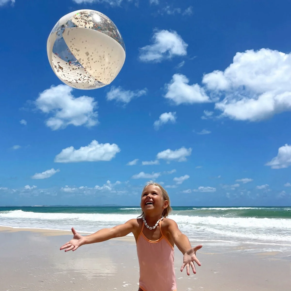 Inflatable Beach Ball - Cotton Candy - Image 6