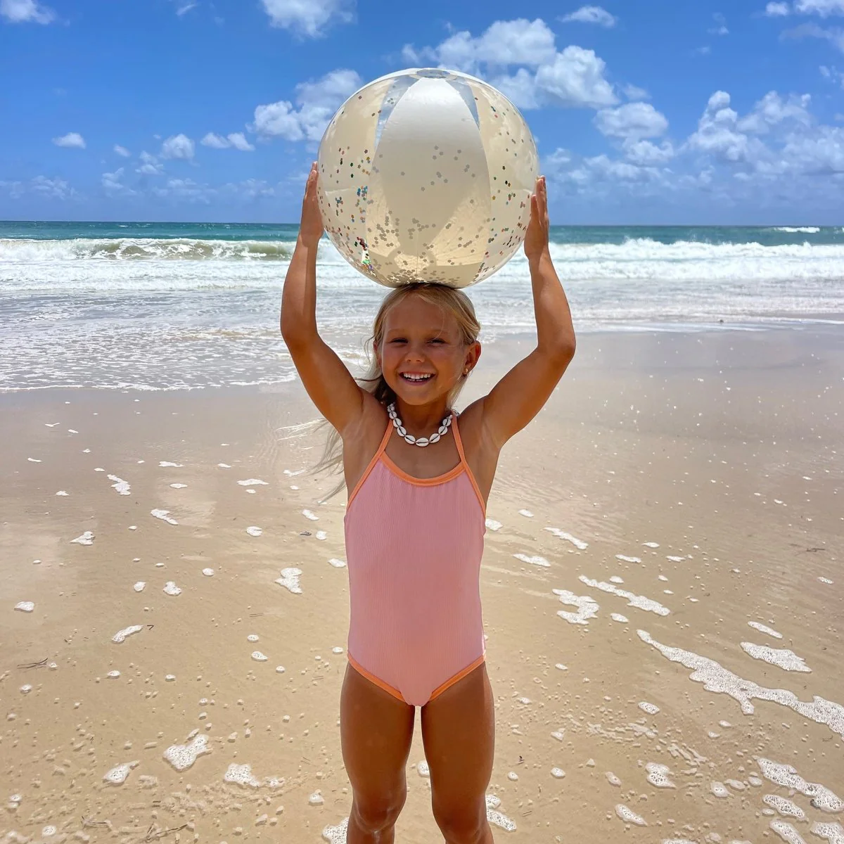 Inflatable Beach Ball - Cotton Candy - Image 7