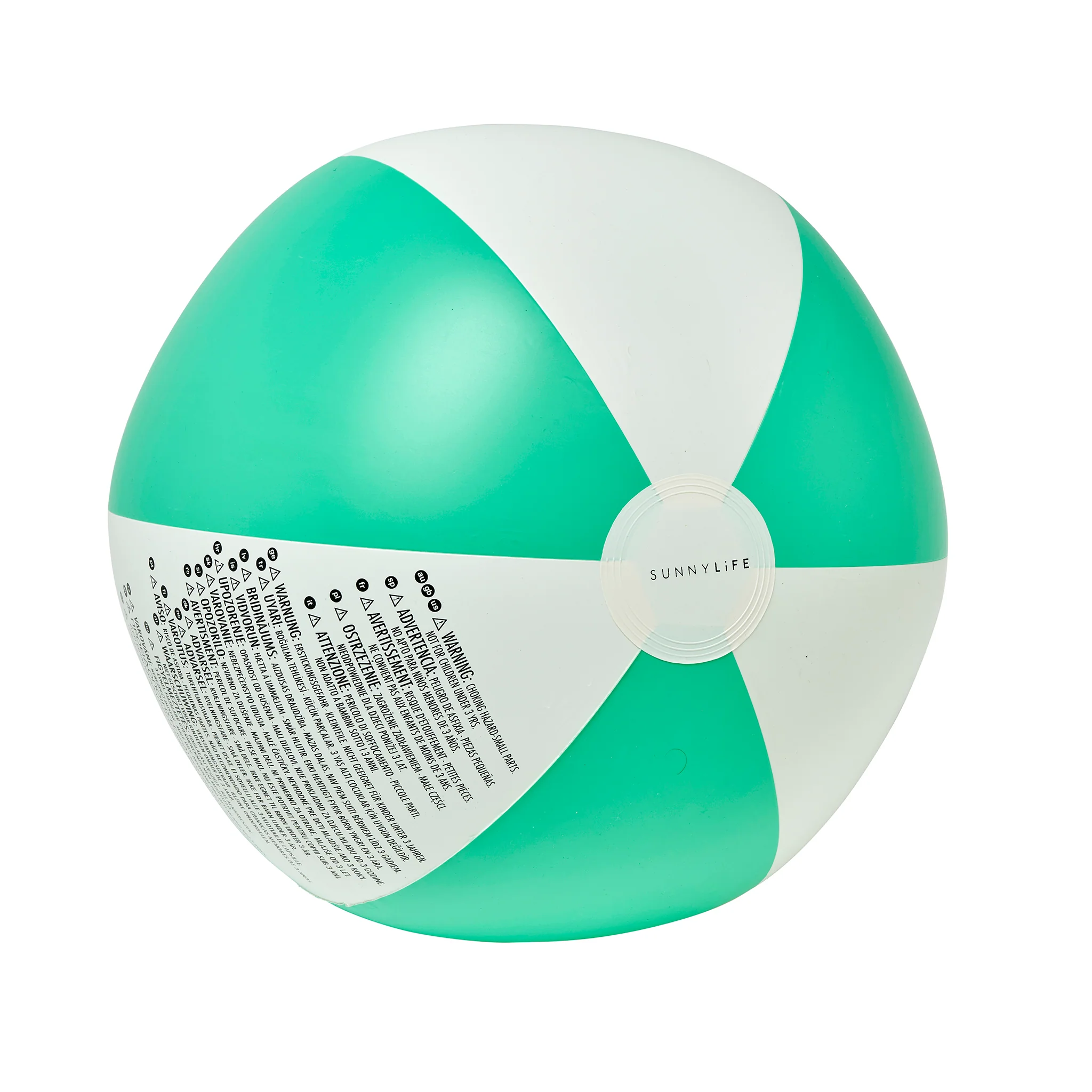 Inflatable Beach Ball - Pool Party Neon Green - Image 4