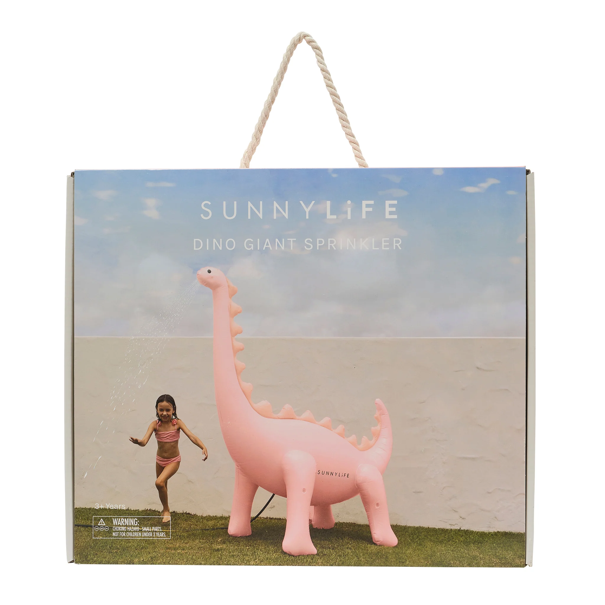Inflatable Giant Dino Sprinkler - Into the Wild Pink - Image 9