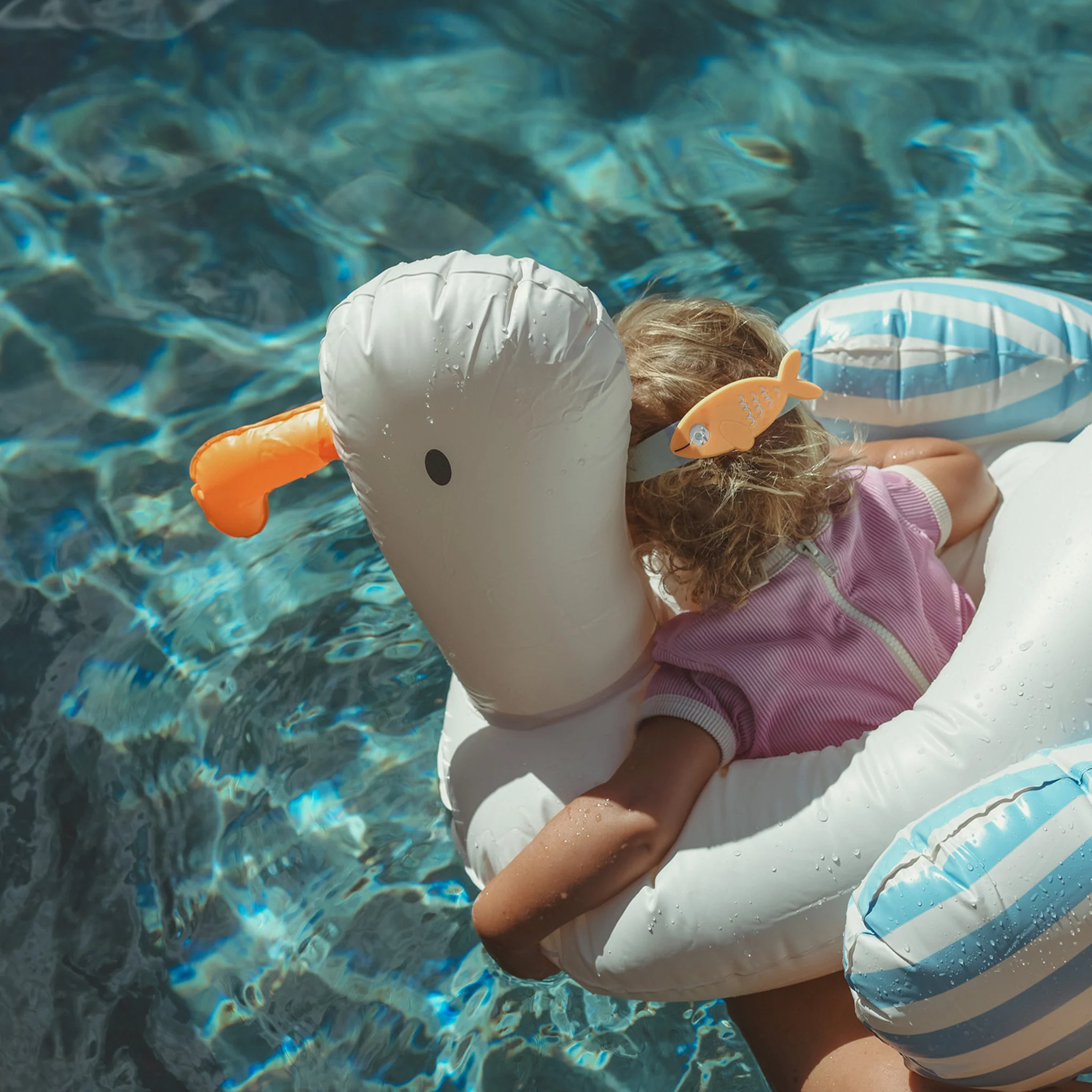 Kiddy Float - Sammy the Seagull Blue Stripe - Image 3