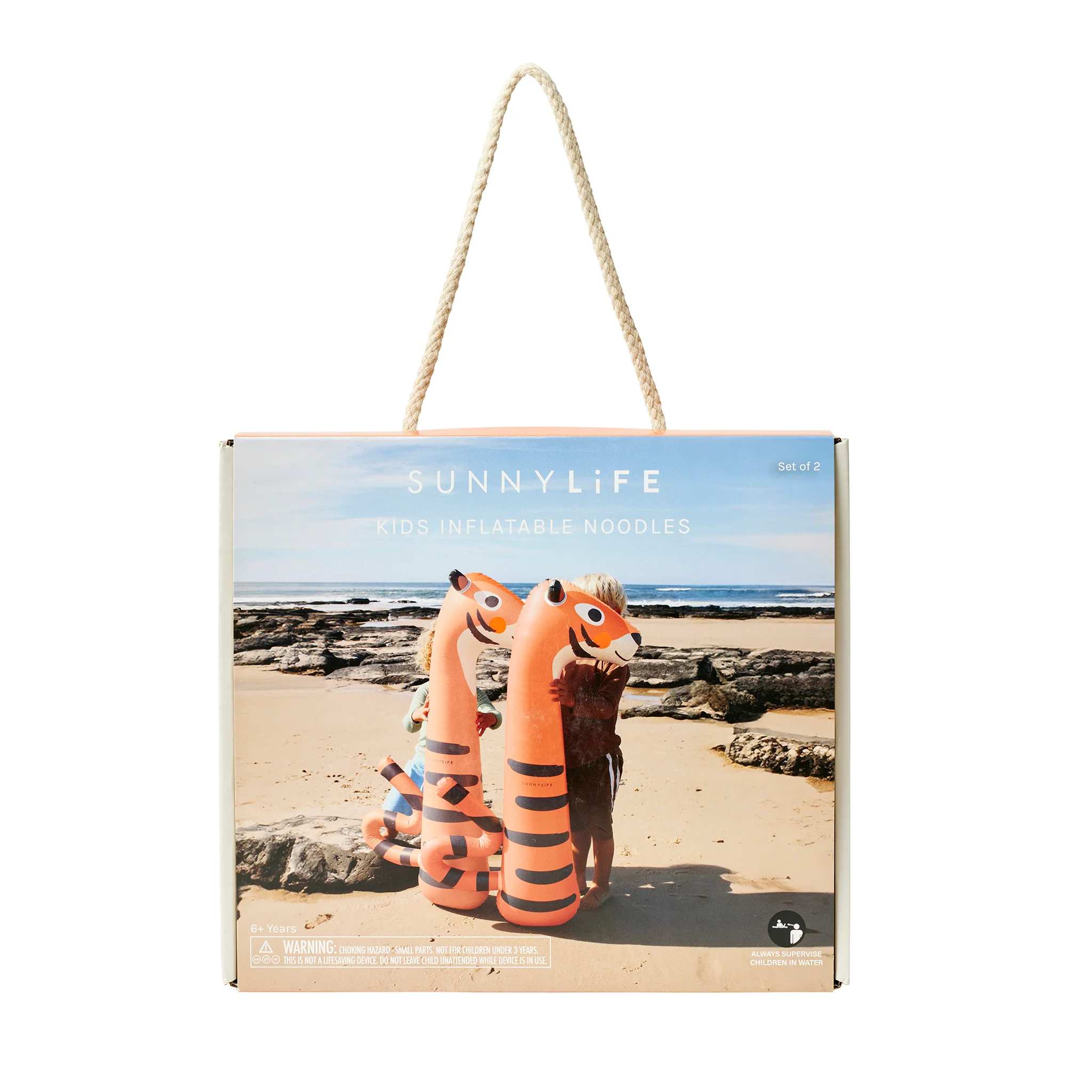 Kids Inflatable Noodle - Tino the Tiger Clay Set of 2 - Image 10