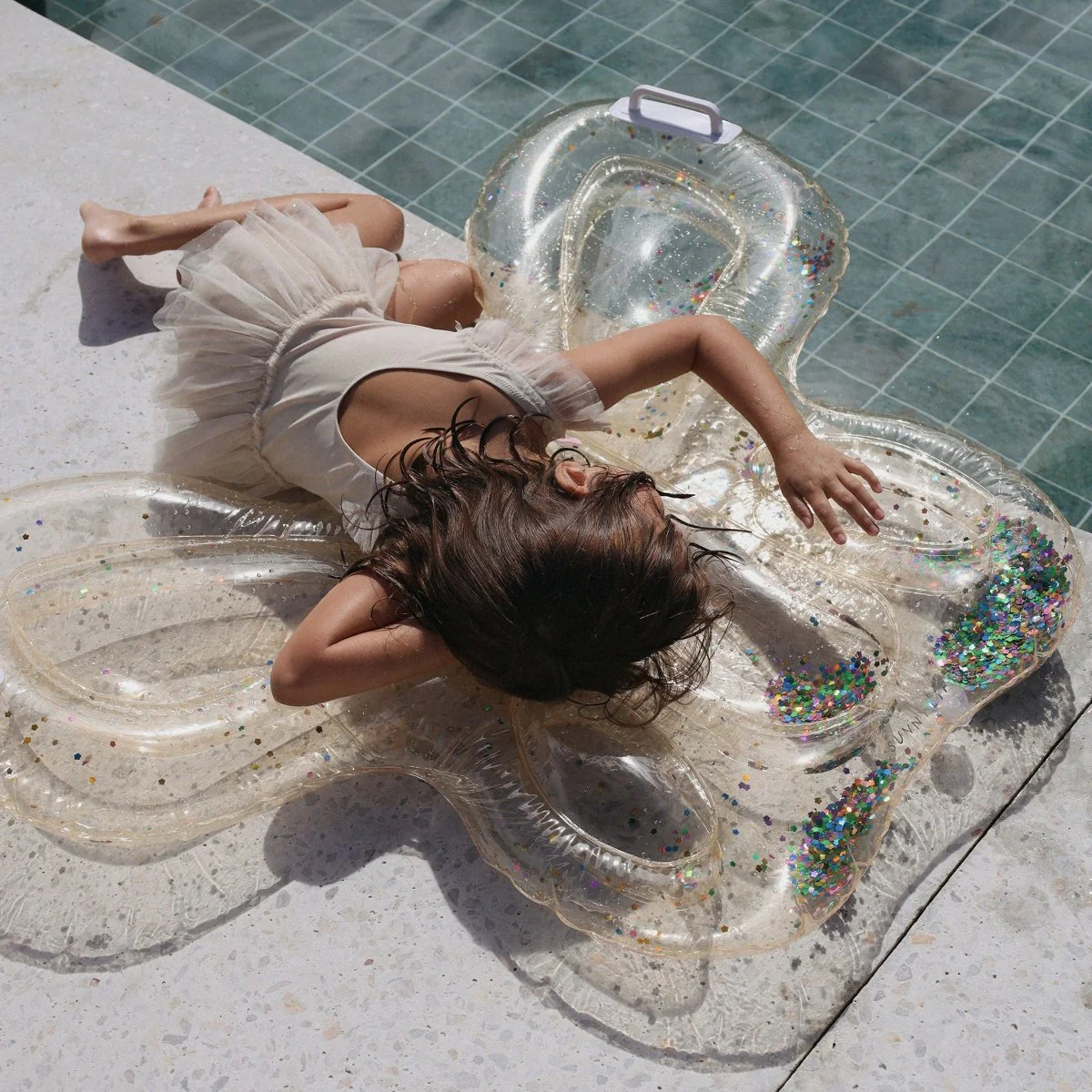 Kids Lie-On Float - Cotton Candy - Image 6