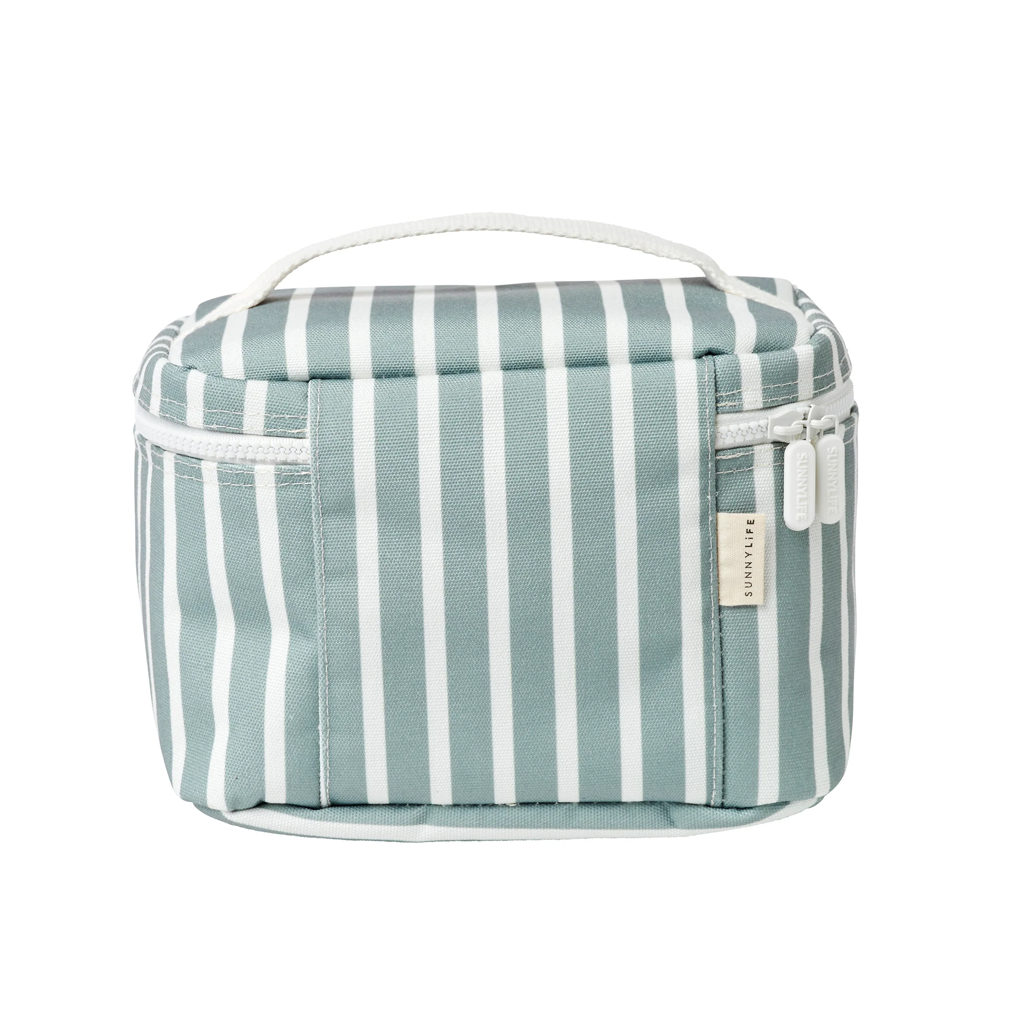 Kids Lunch Bag - Eli the Elephant Green Stripe - Image 6