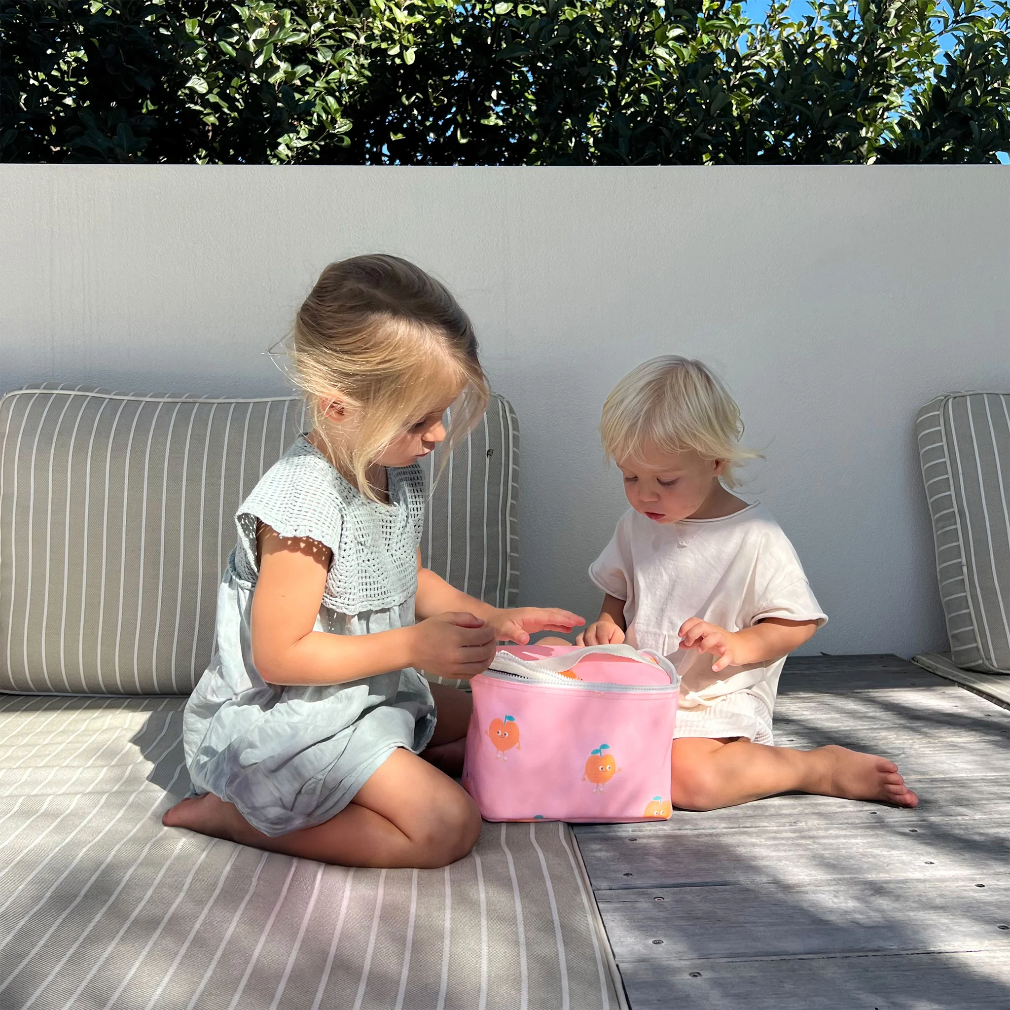 Kids Lunch Bag - Poppy the Peach Pink - Image 4