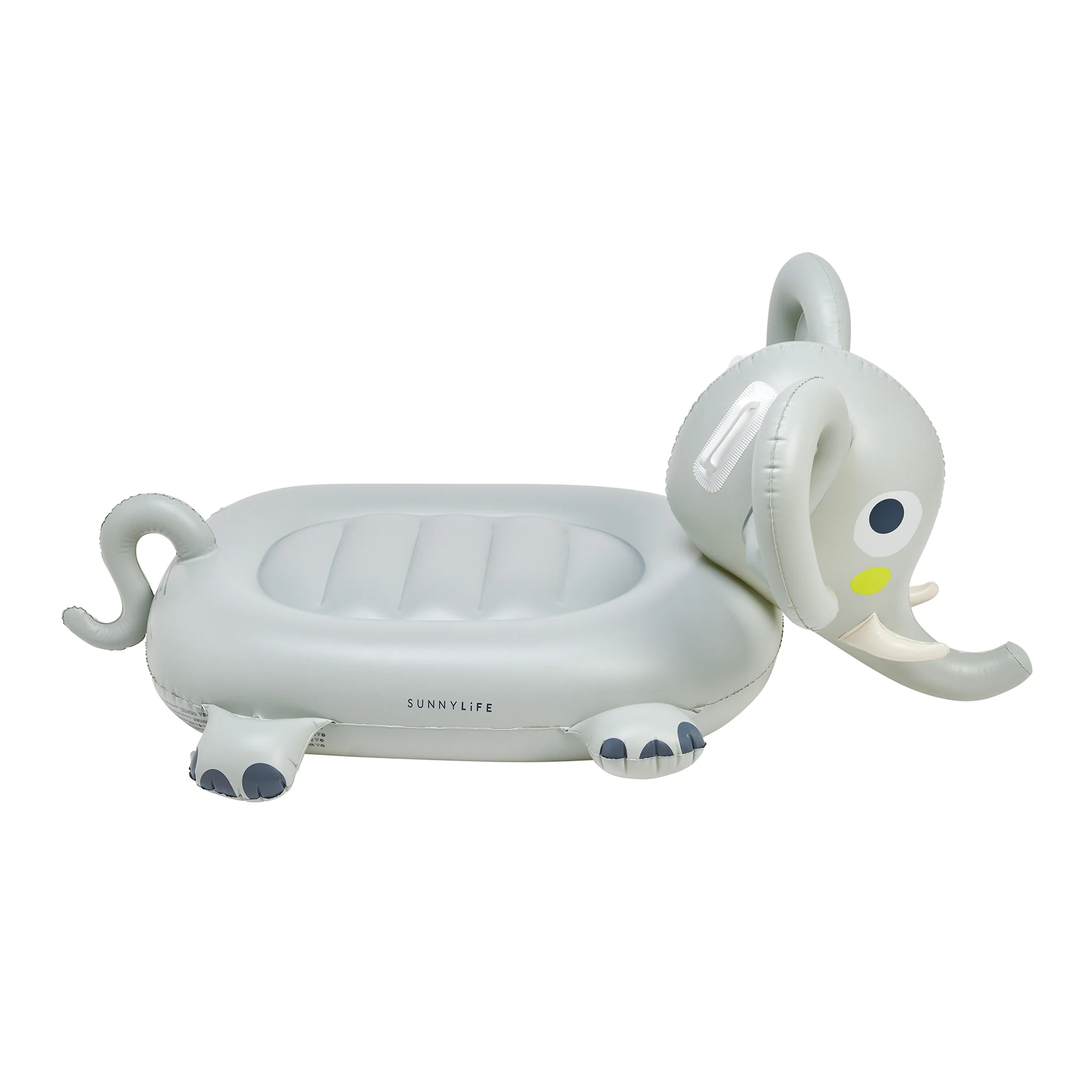 Kids Ride-On Float - Eli the Elephant Grey - Image 5