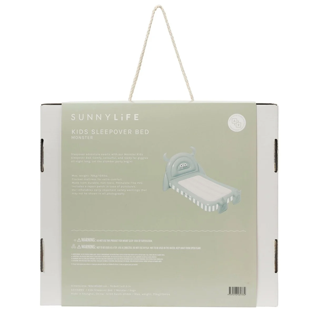 Kids Air Mattress - Monster - Image 15