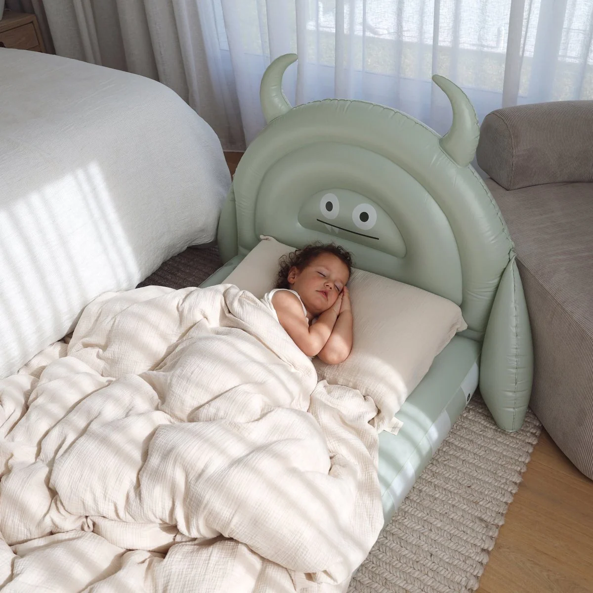 Kids Air Mattress - Monster - Image 3