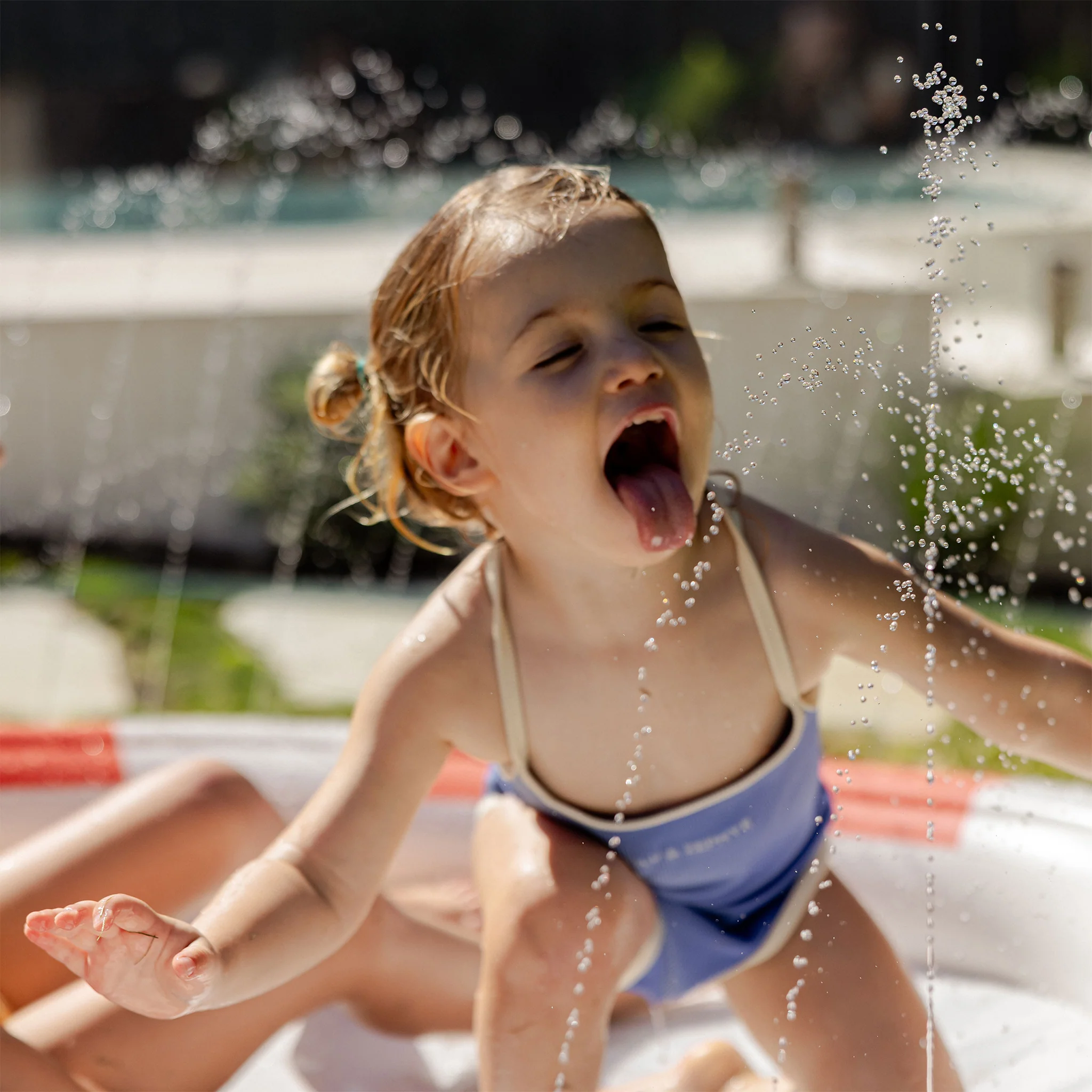 Kids Sprinkler Mat - Poppy the Peach - Image 5