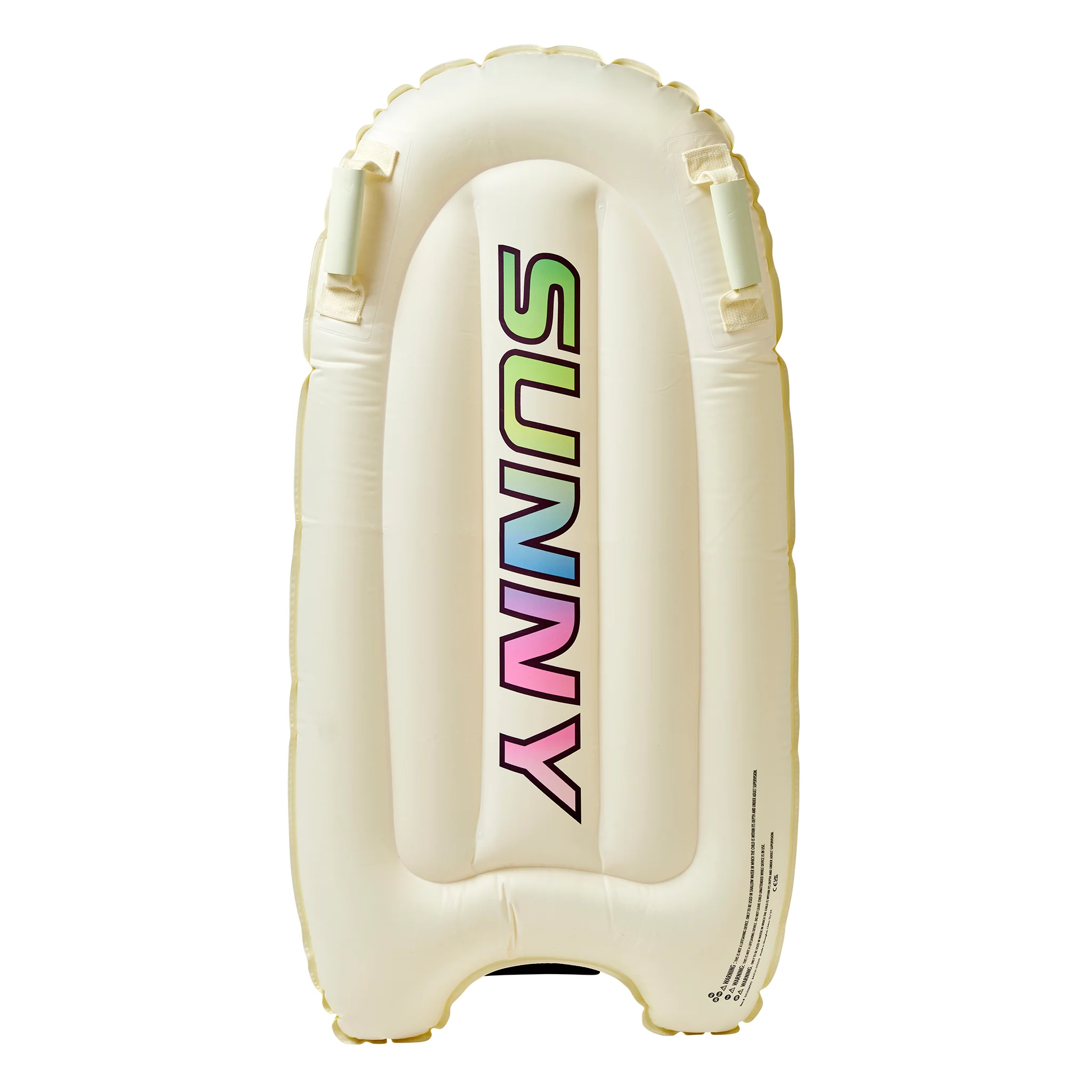Kids Surf Mat - Zest Cream and Yellow