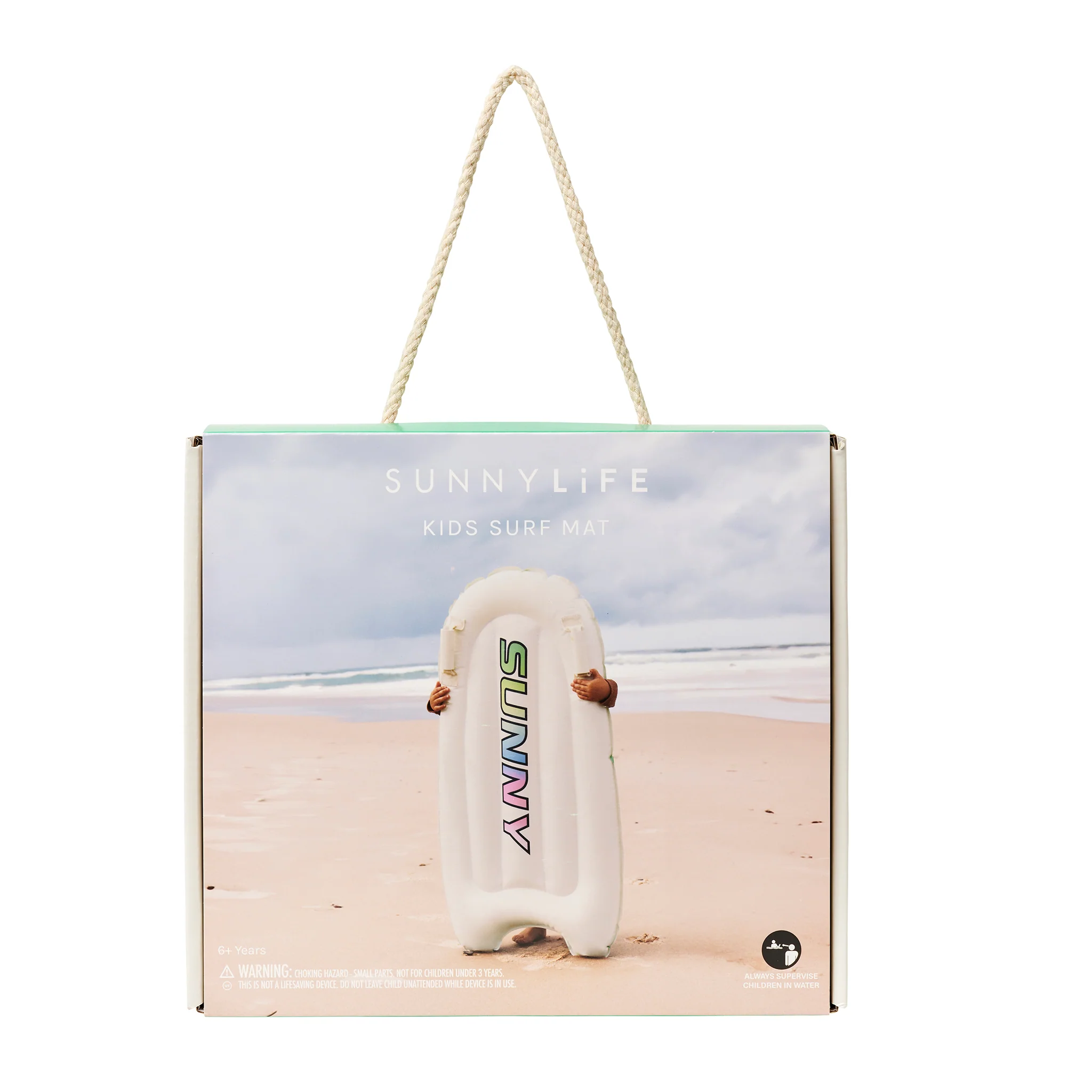 Kids Surf Mat - Zest Cream and Yellow - Image 11
