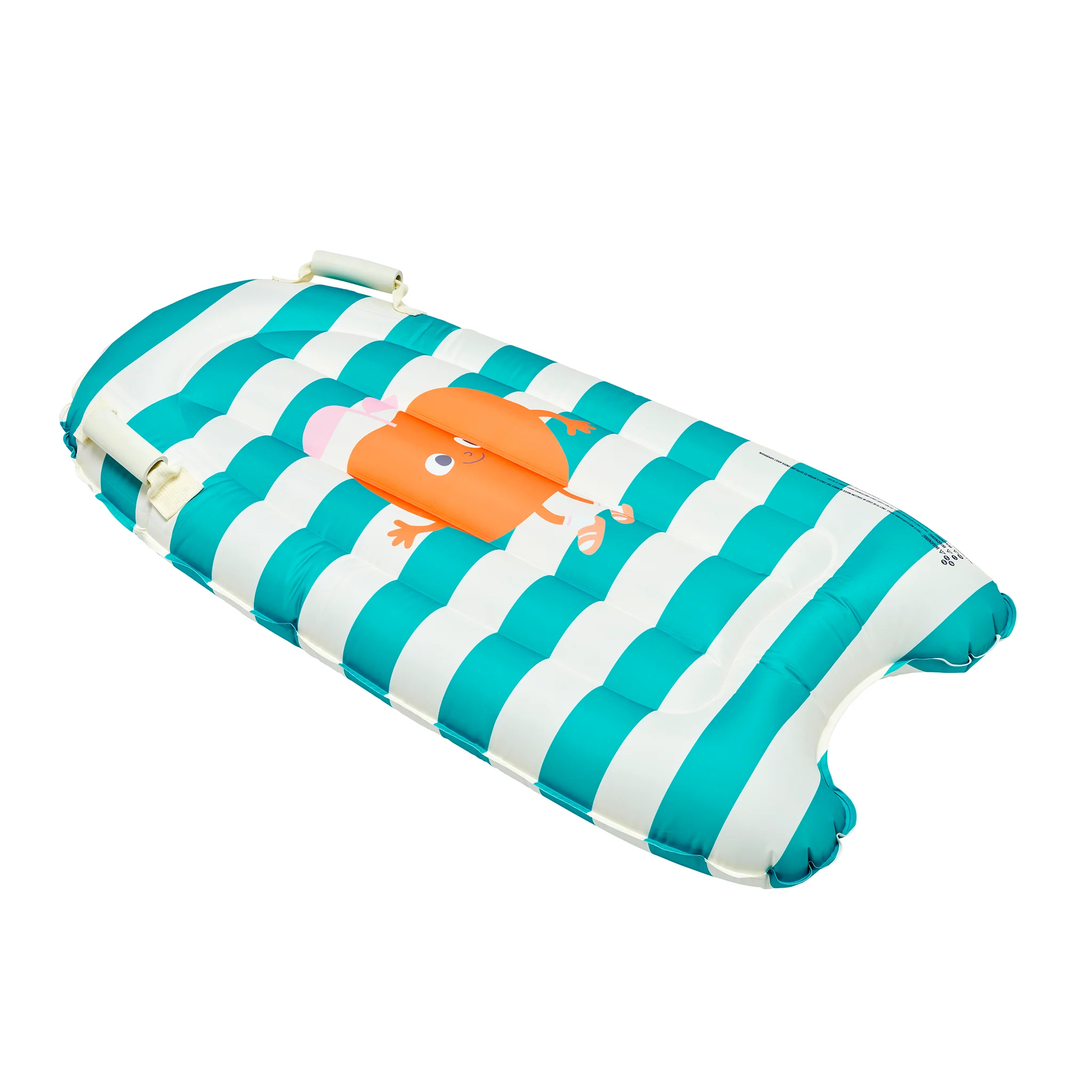 Kids Surf Mat - Poppy the Peach Green Stripe - Image 5