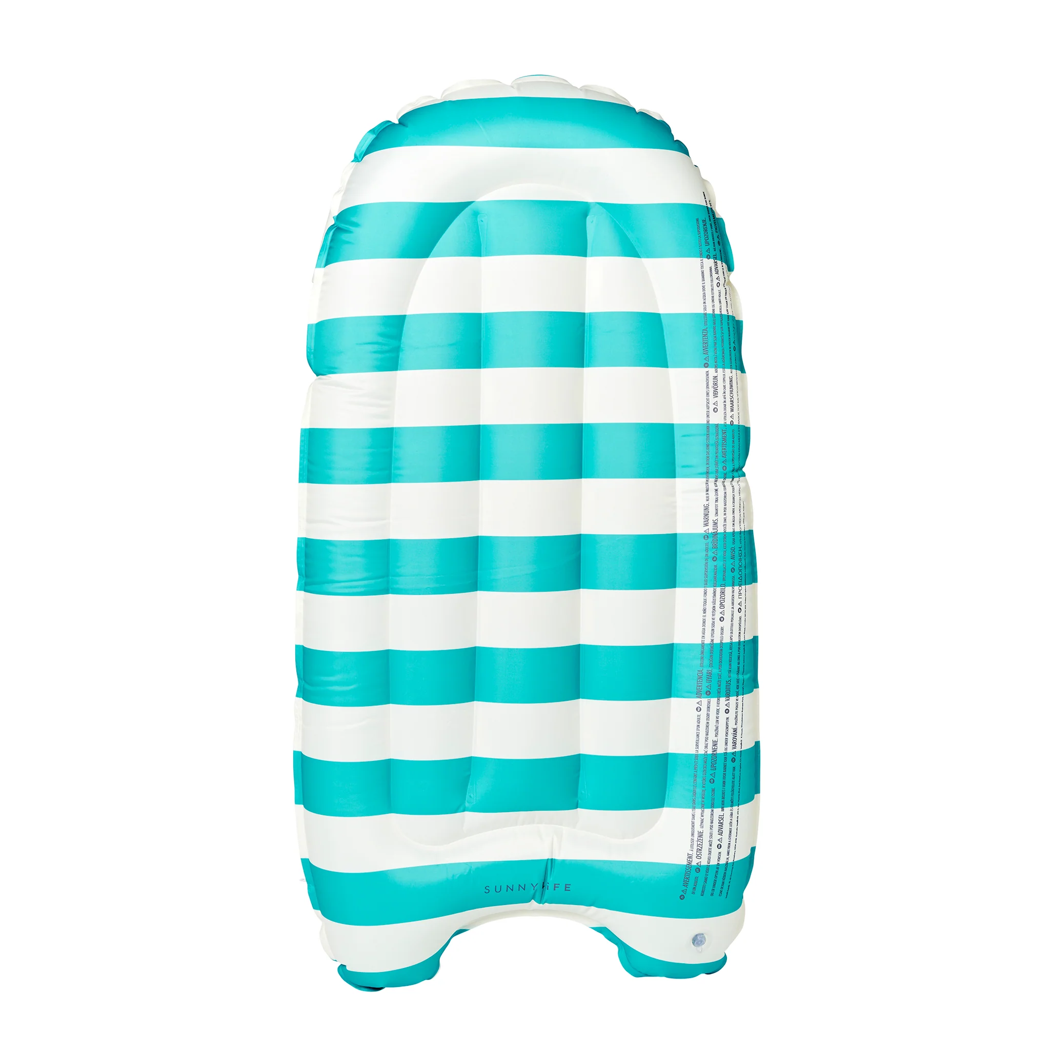 Kids Surf Mat - Poppy the Peach Green Stripe - Image 7