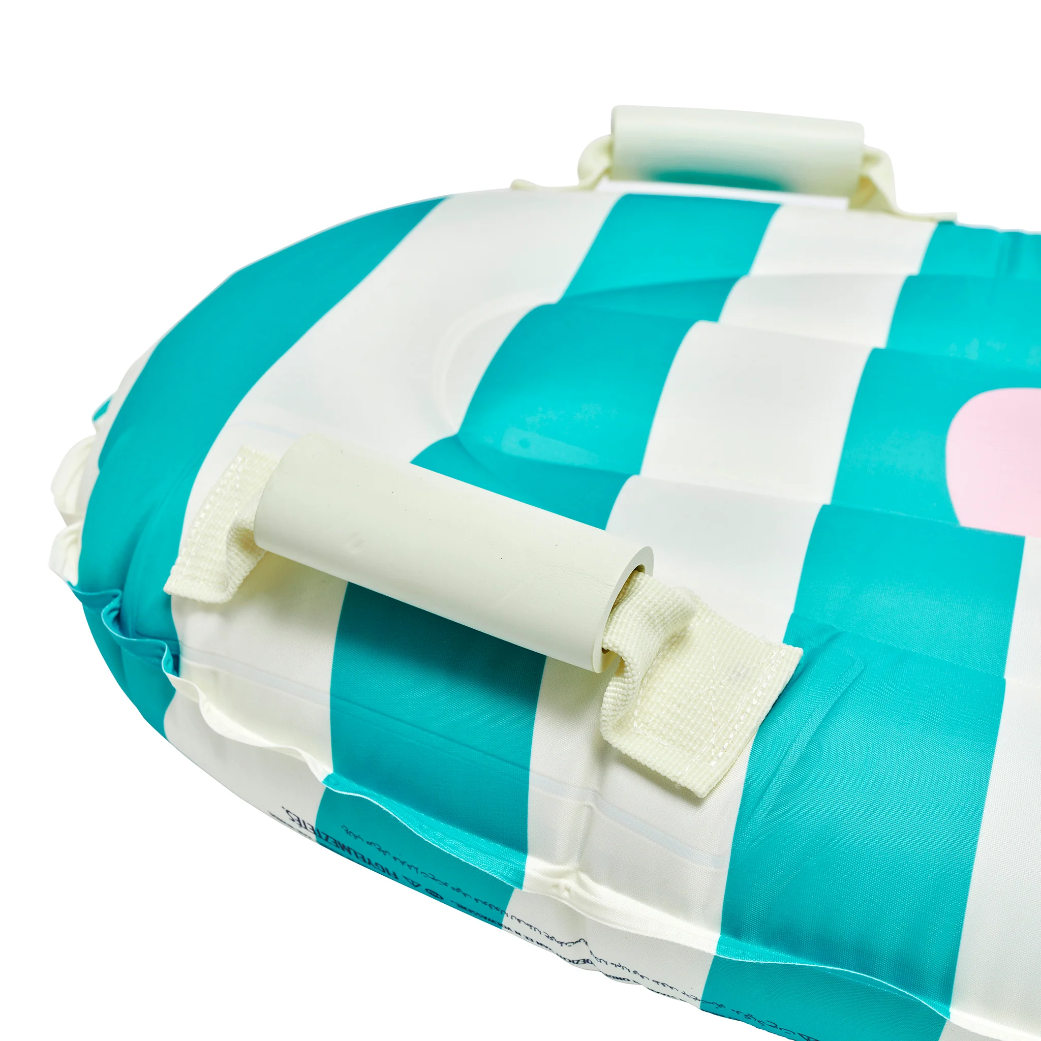 Kids Surf Mat - Poppy the Peach Green Stripe - Image 9