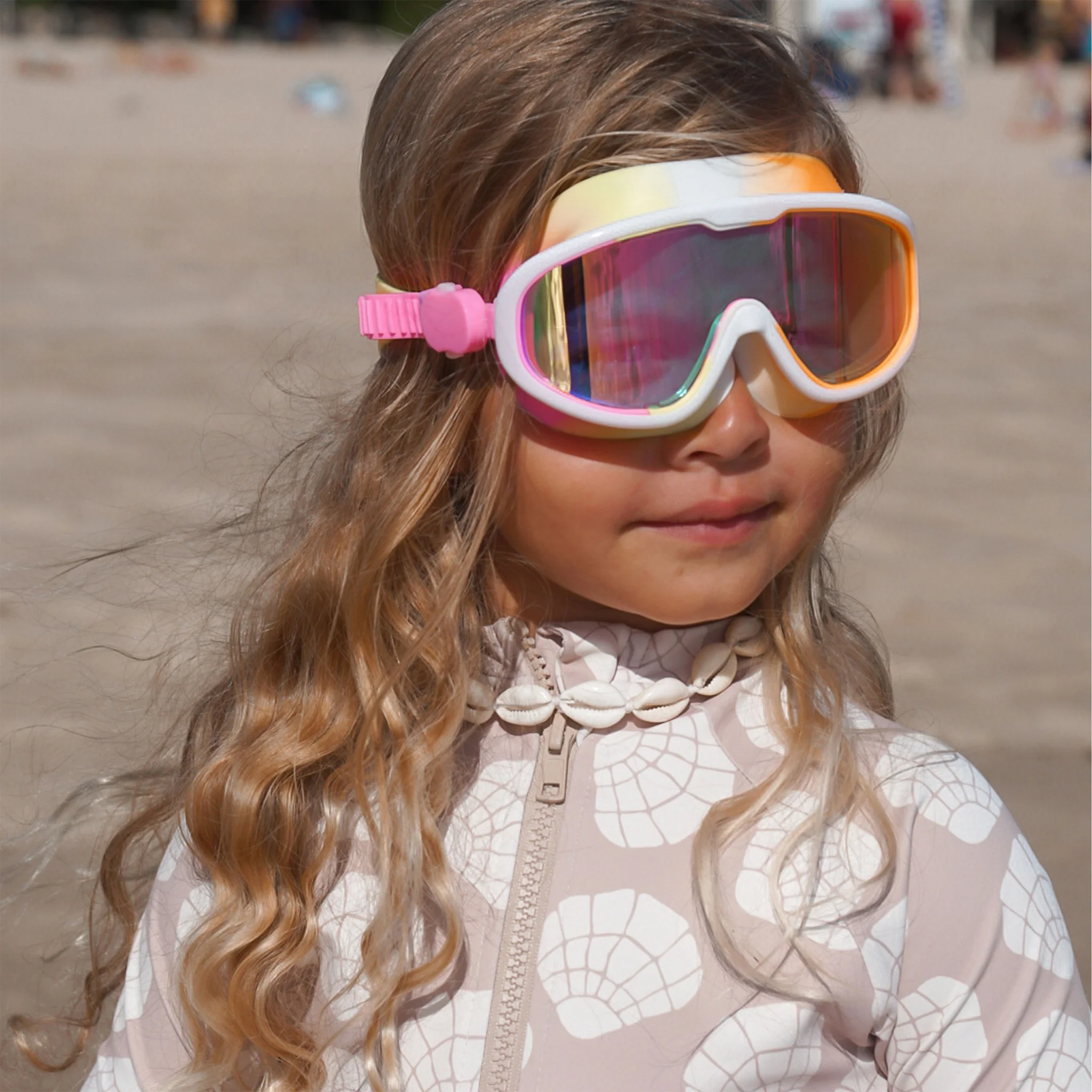 Kids Swim Mask - Poppy the Peach - Image 4