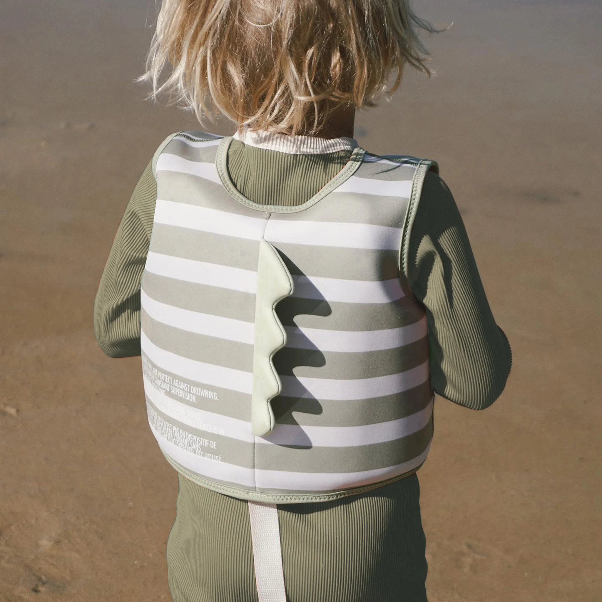Kids Swim Vest 2-3 - Into the Wild Khaki - Image 4