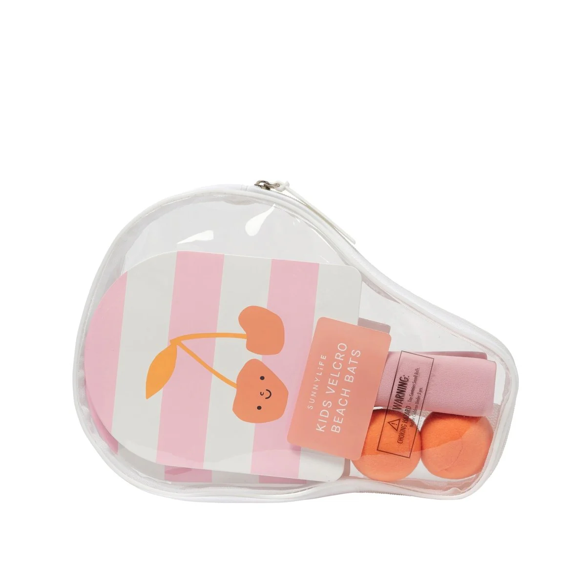 Kids Velcro Beach Bats - Cotton Candy - Image 6
