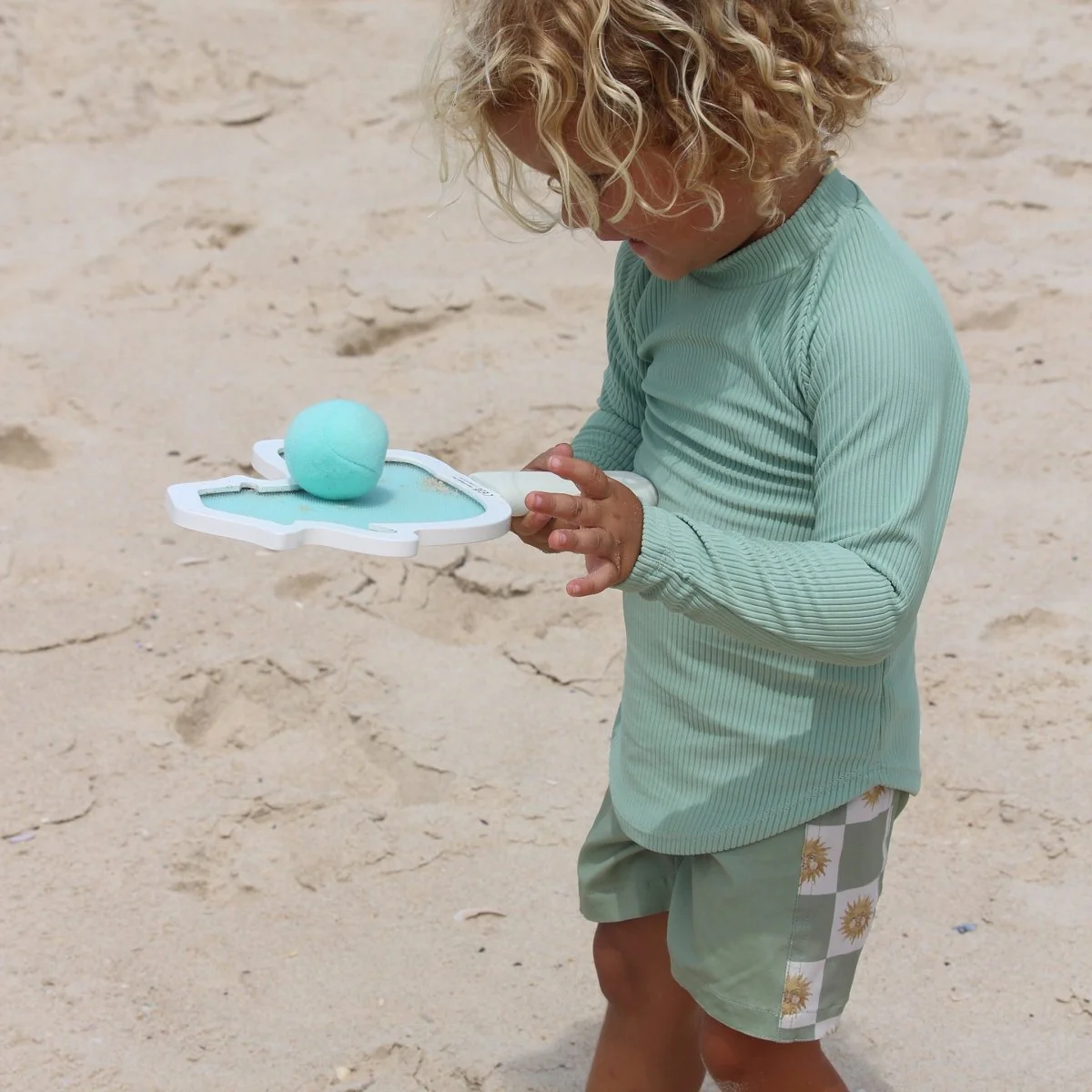 Kids Velcro Beach Bats - Sammy the Seagull - Image 3