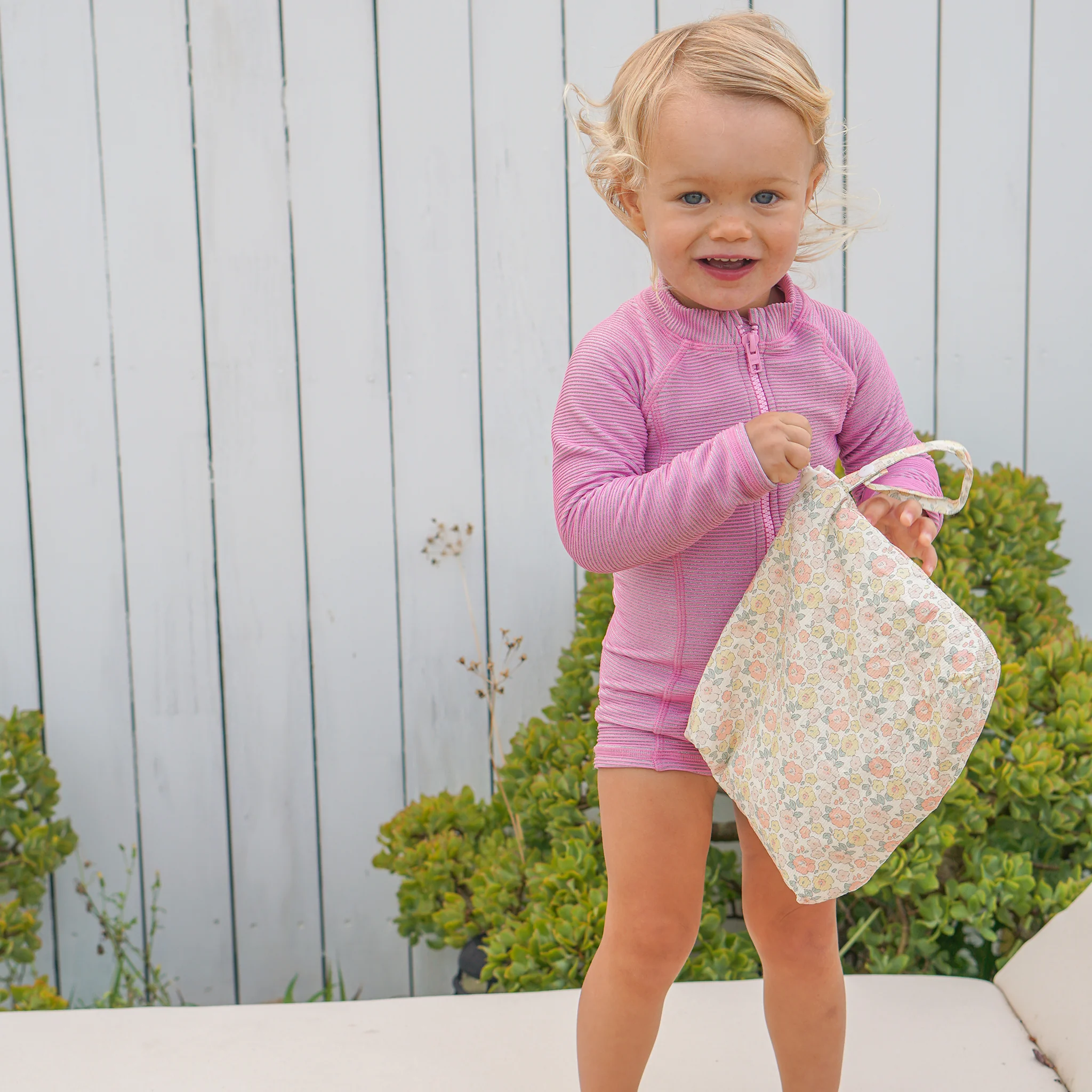 Kids Wet Bag - Into the Garden Ditsy Floral - Image 3