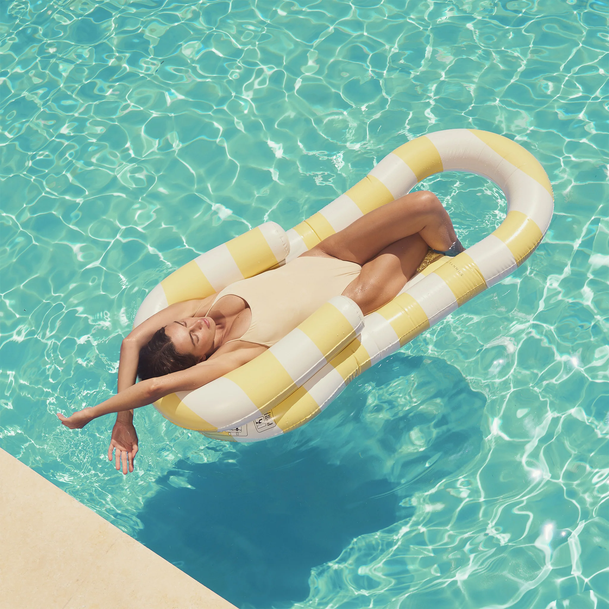 Laze & Lounge Float - La Mer Limon Stripe - Image 5