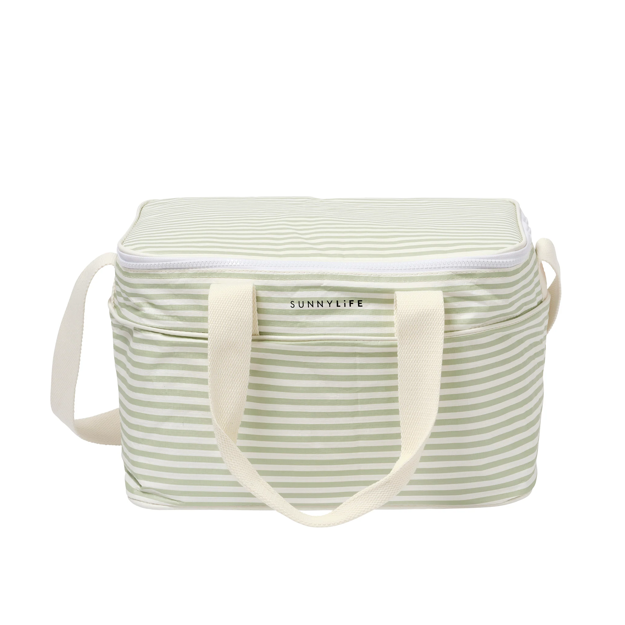 Light Cooler Bag - Sea Sage Stripe - Image 3