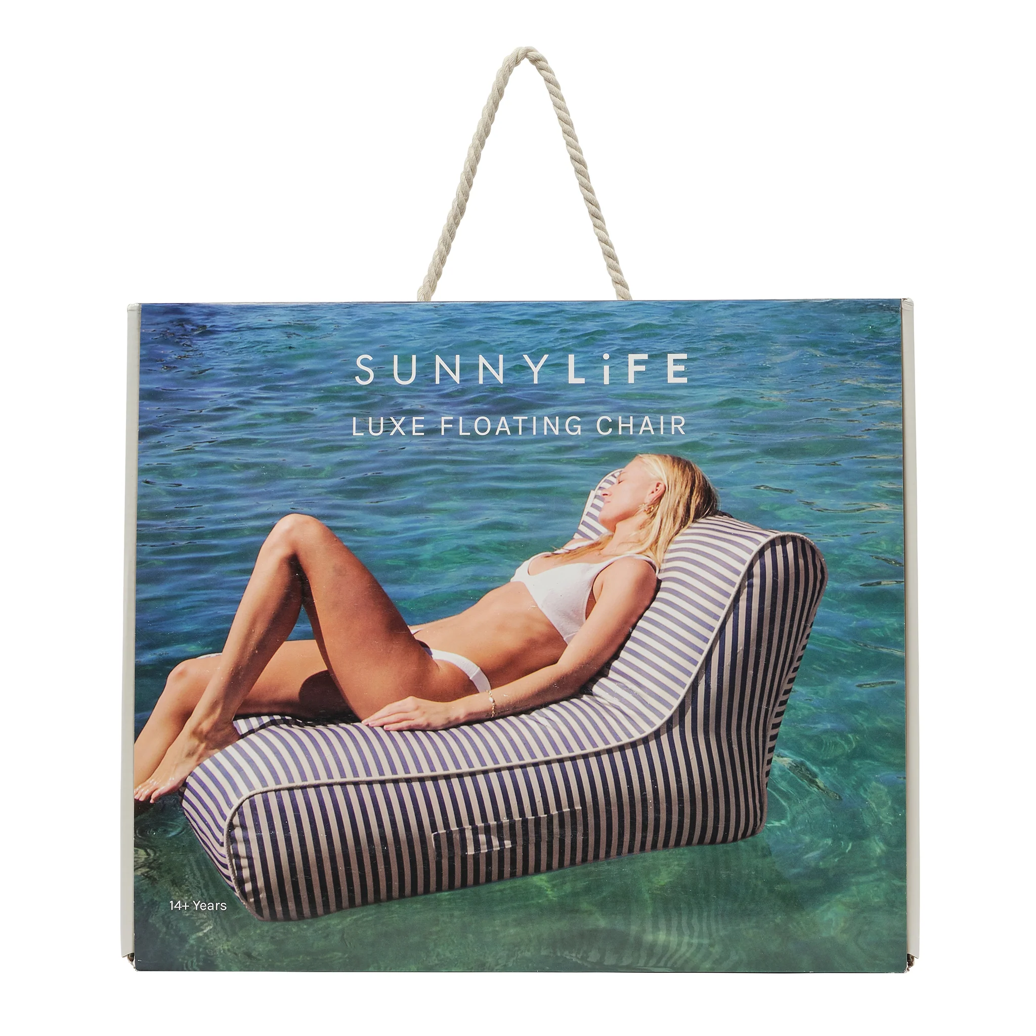Luxe Floating Chair - Marine Stripe - Image 8