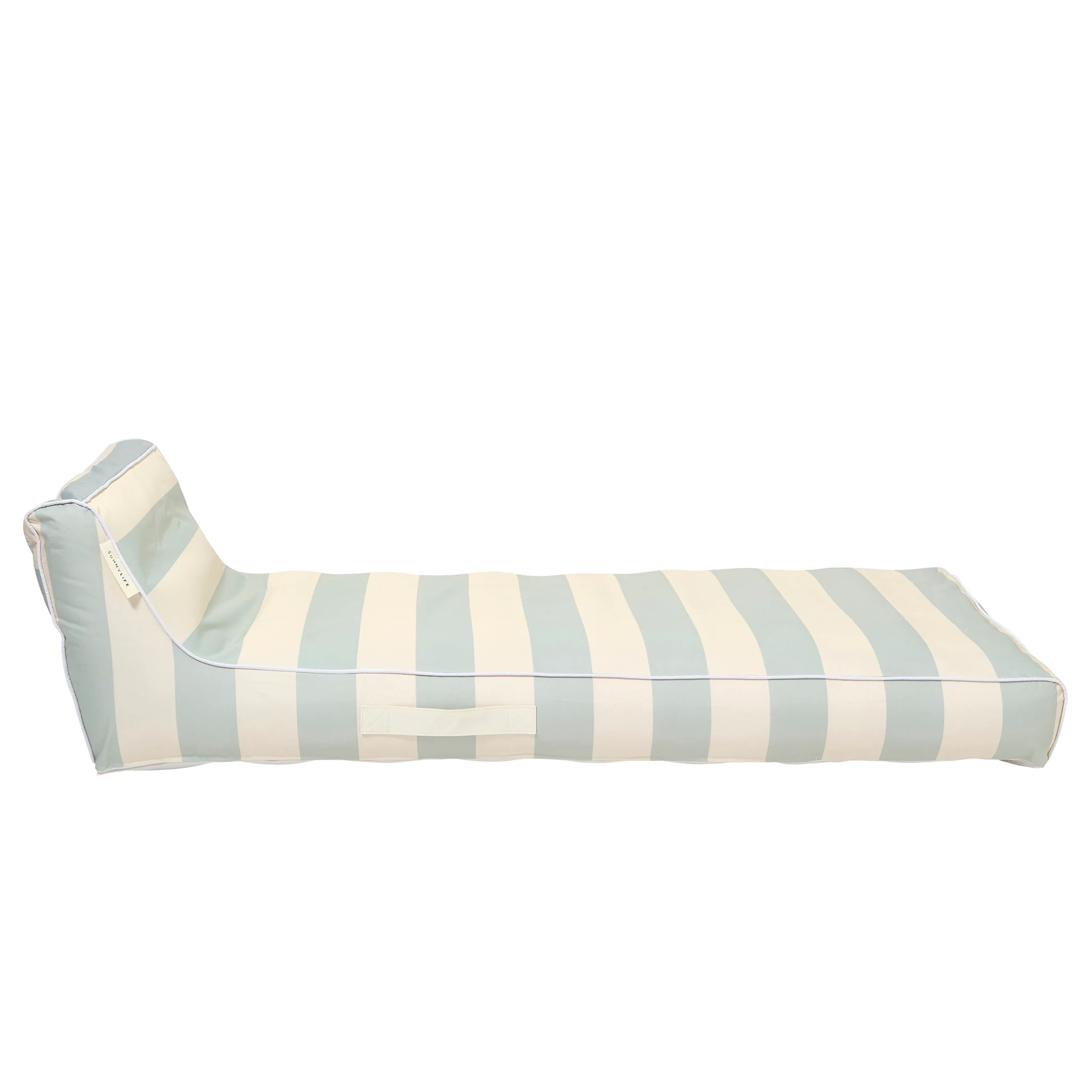 Luxe Lie-On Lounger - Lazy Days Blue Stripe - Image 4