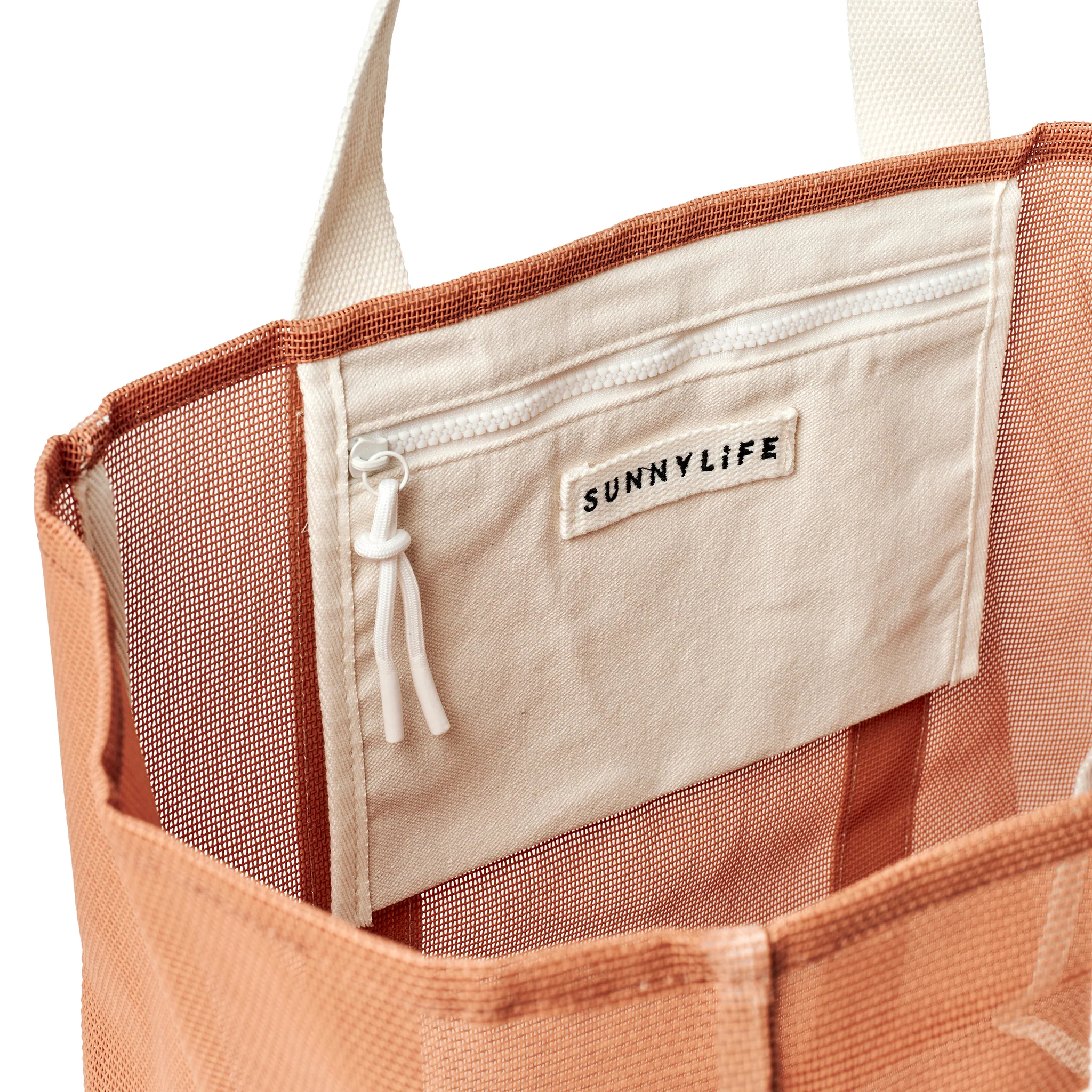 Mesh Beach Bag - Tierra Clay - Image 5