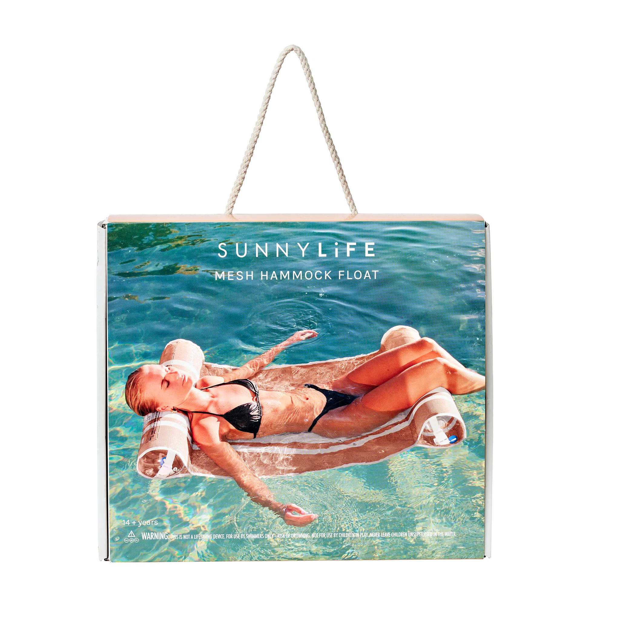 Mesh Hammock Float - Tierra Clay Stripe - Image 7