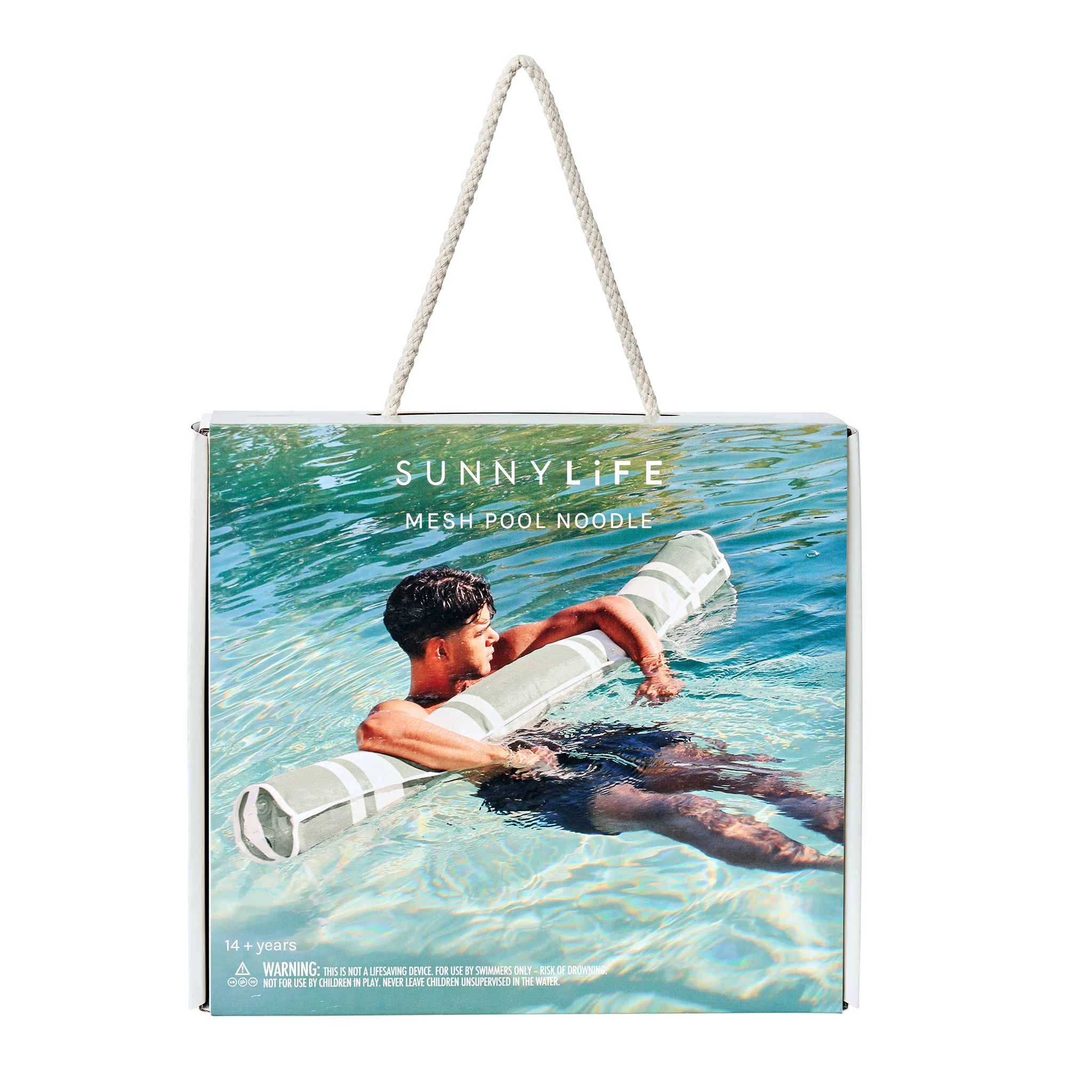 Mesh Pool Noodle - Seagrass Eucalyptus - Image 4